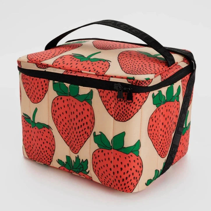 Puffy Cooler Bag | Strawberry