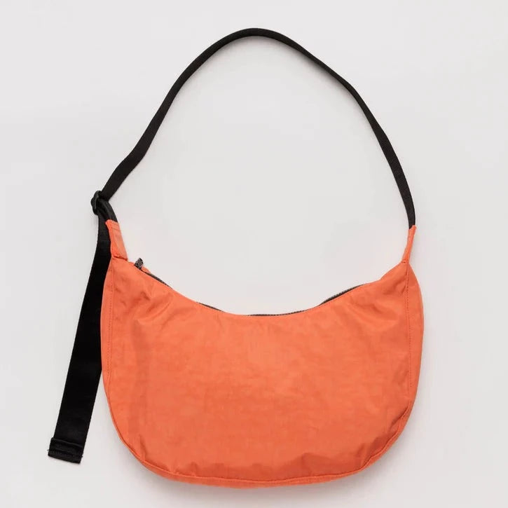 Medium Nylon Crescent Bag | Nasturtium