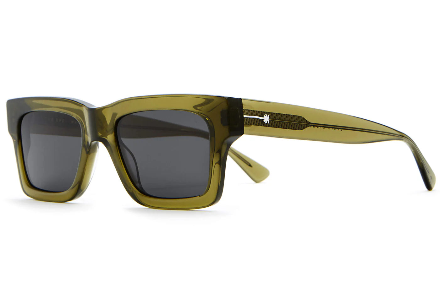 The Speedway | Crystal Seaweed Bio Polarized Sunglasses