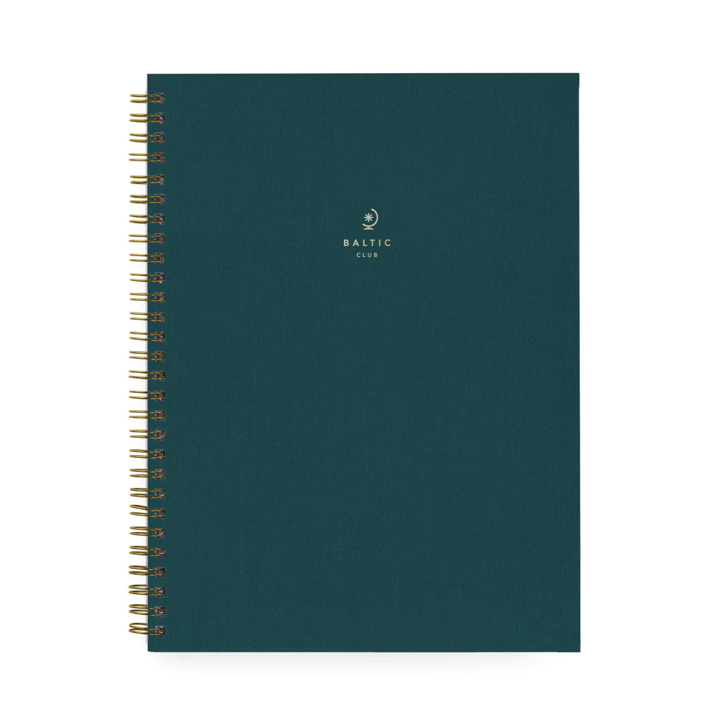 Emerald Large Spiral Notebook