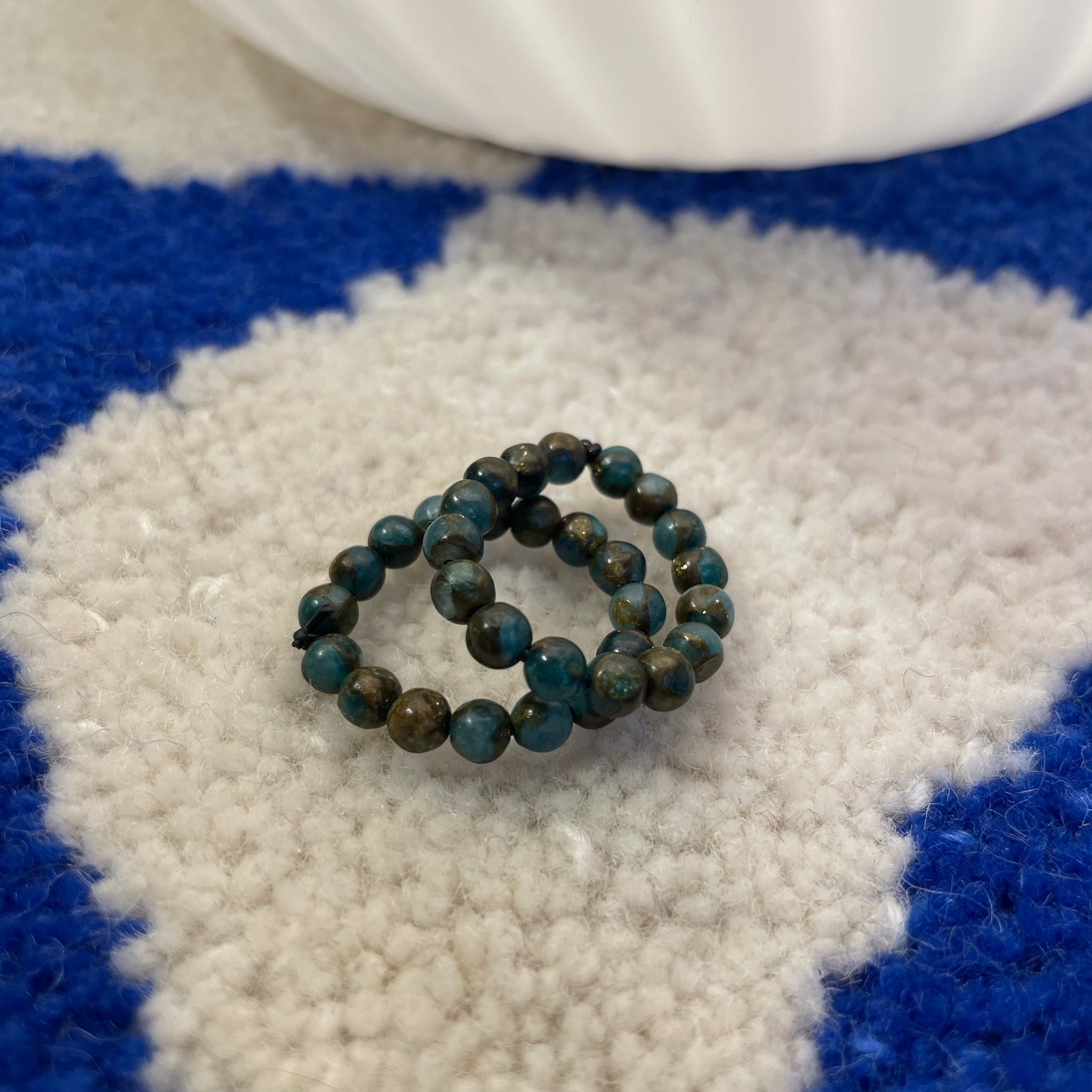 Blue Jasper Gemstone Rings