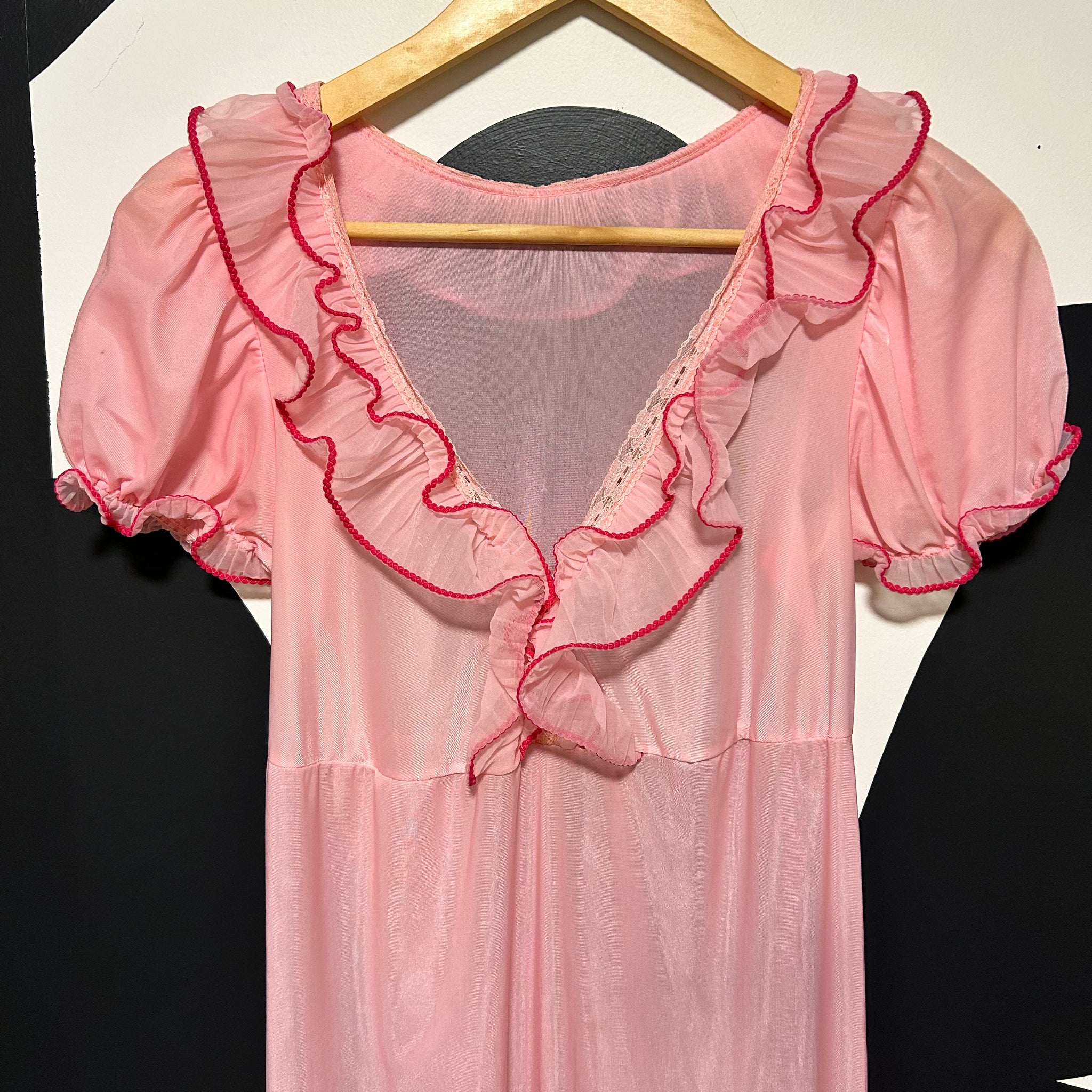 Vintage Coquette Night Gown | S