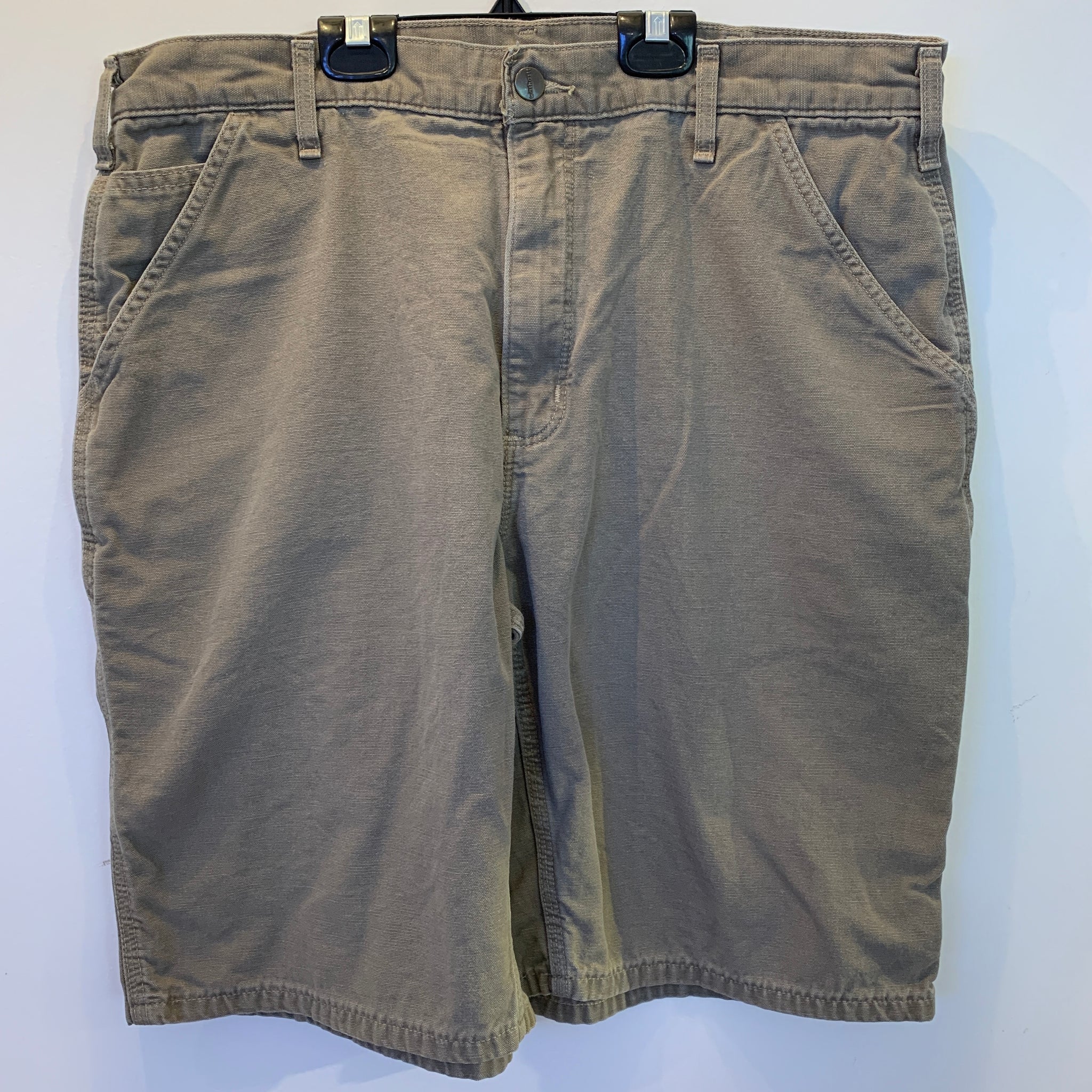 Soft Taupe Carhartt Carpenter Shorts | 36