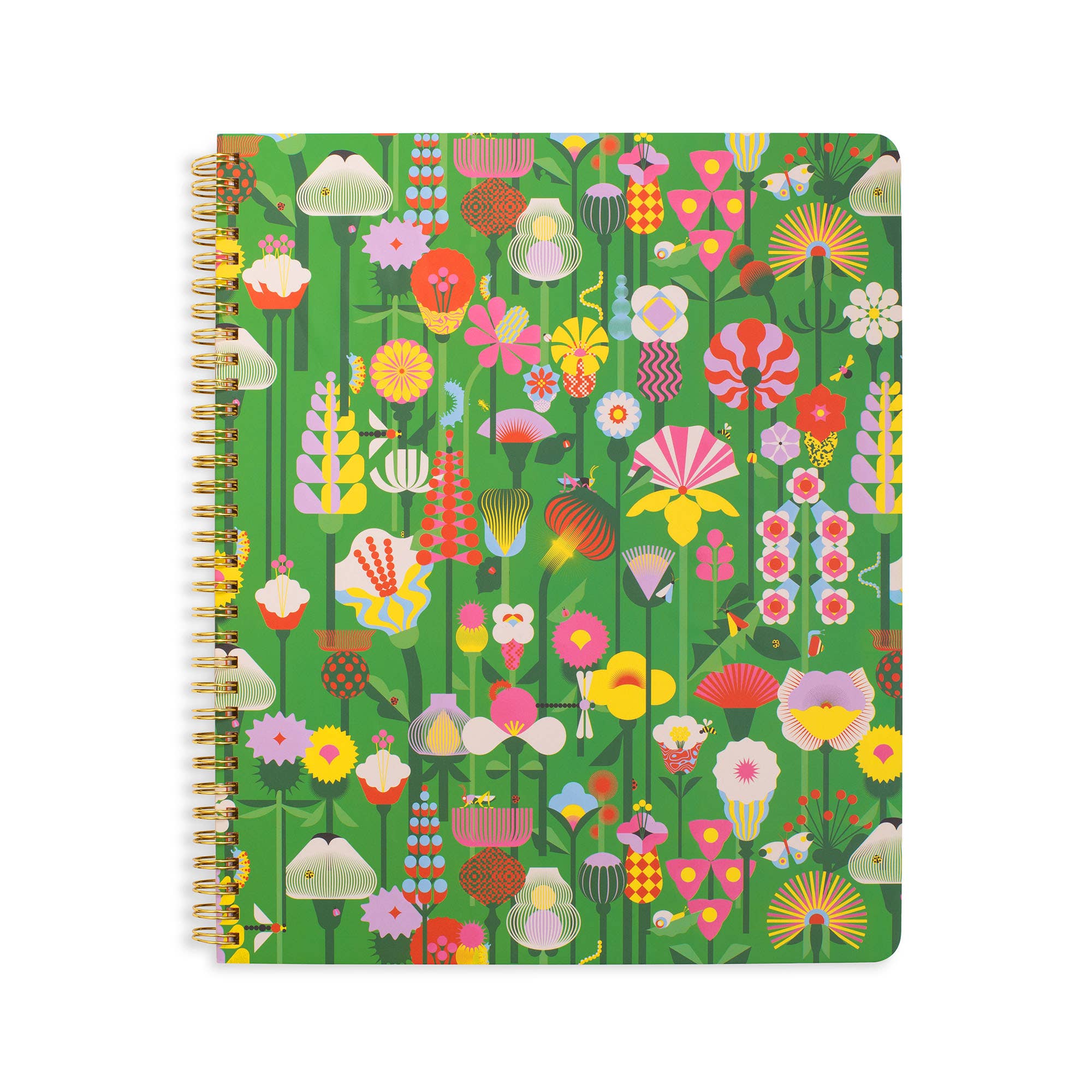 Geometric Flower Notebook