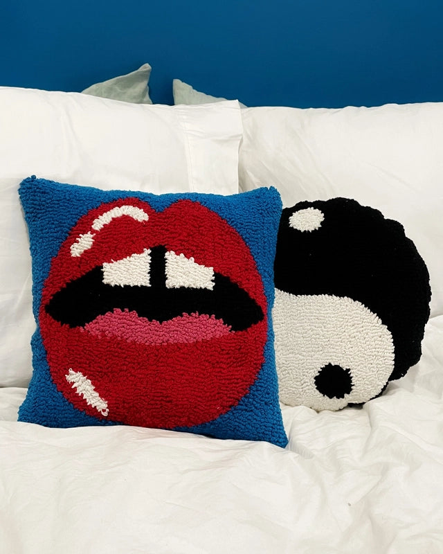 Tufted Mouth Pillow