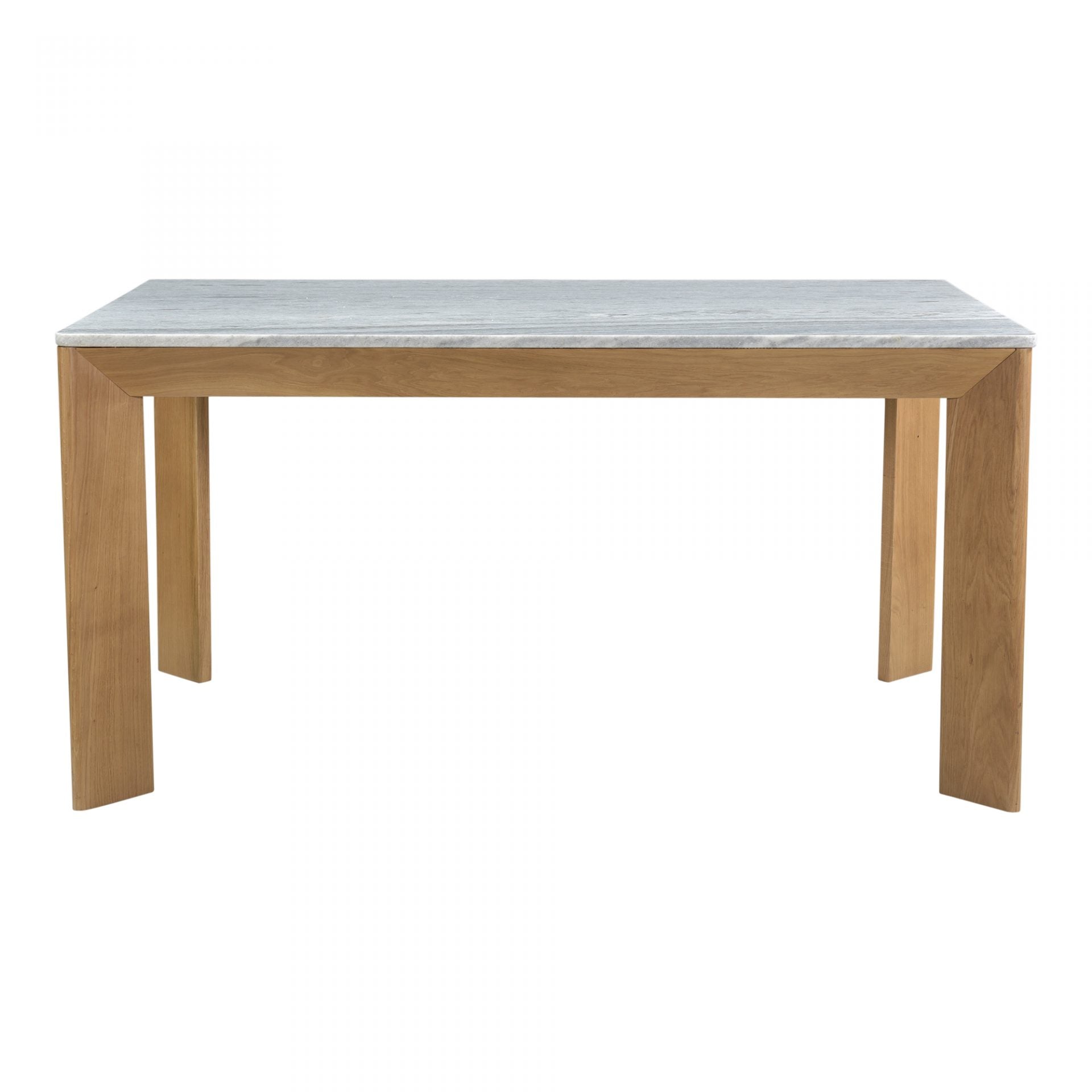 Angle Grey Marble Table - Small