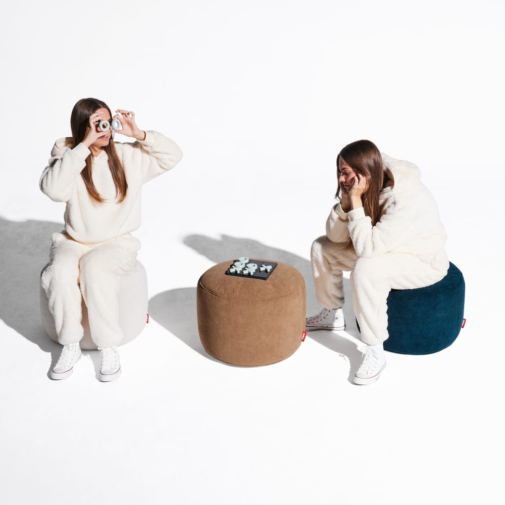 The Recycled Point Cord isn't just a pouf; it's your go-to for comfort and functionality, crafted from recycled materials for eco-friendliness.