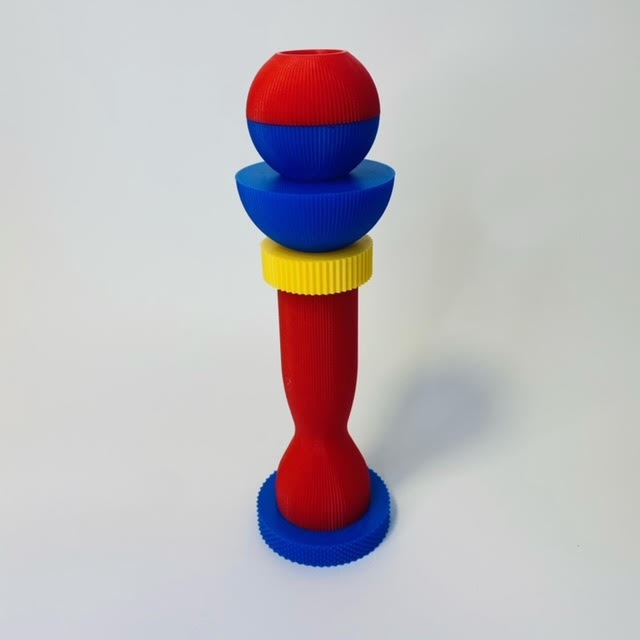 3D Printed  ECH Candle Holders- Various Colours