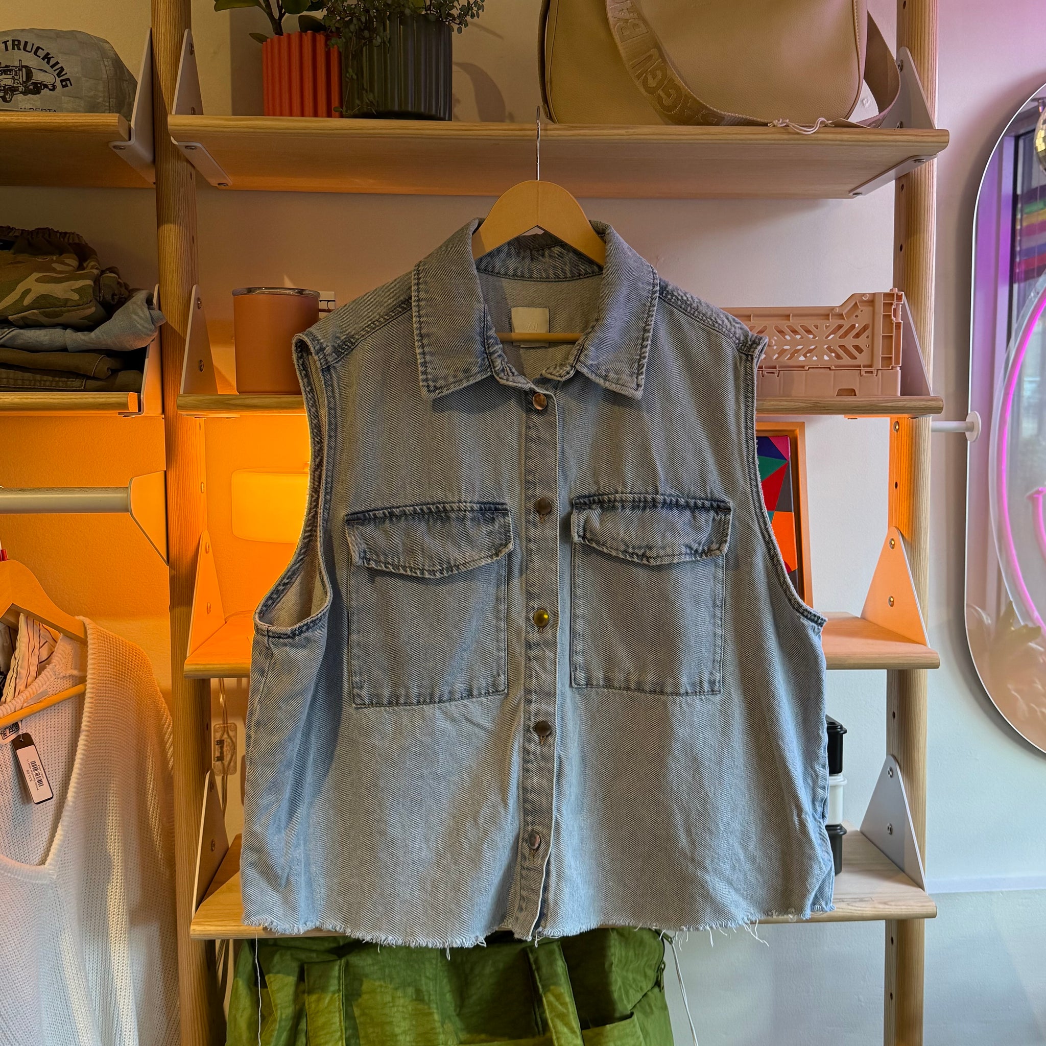 Denim Vest | XL