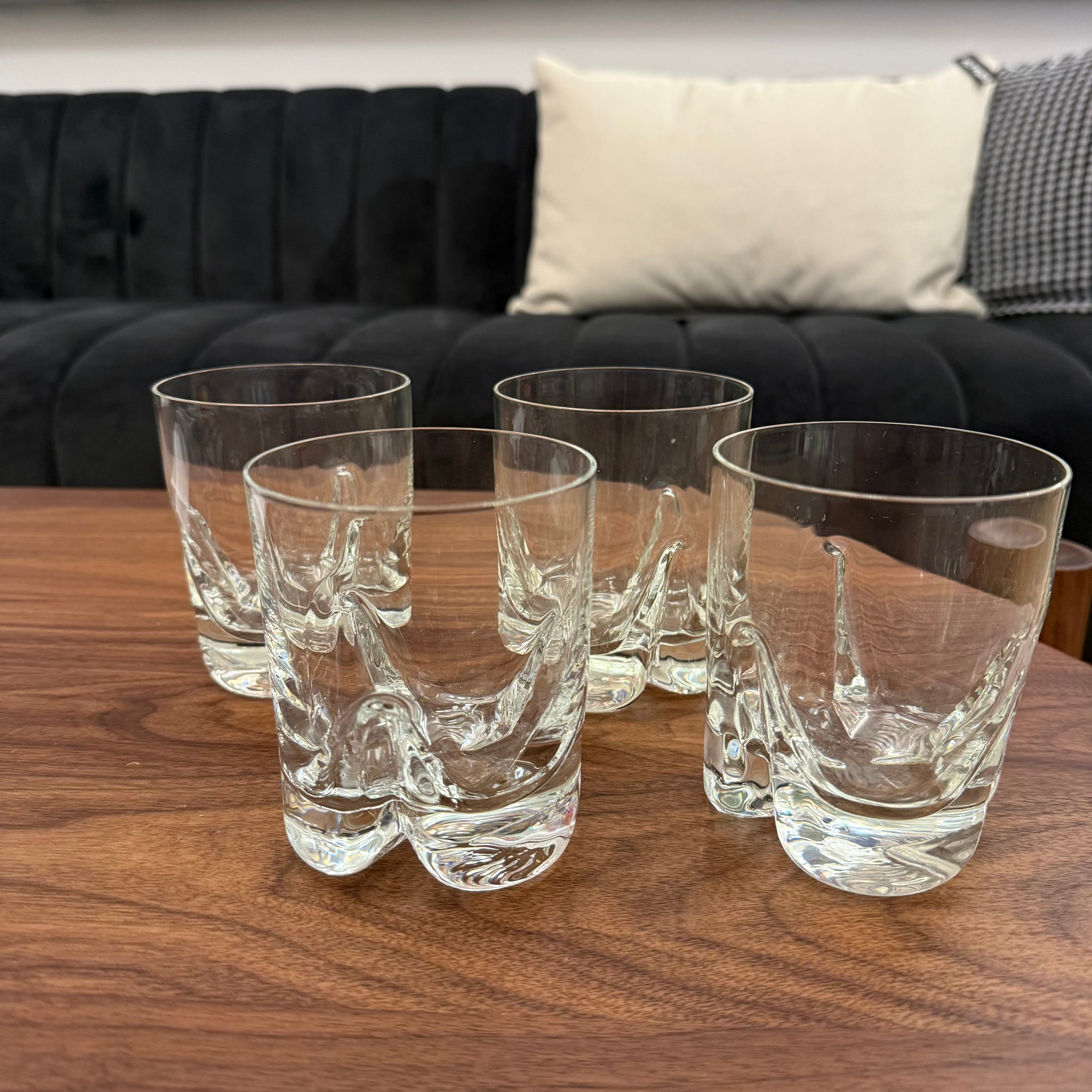 Heavy Bottom Krosno Rocks Glasses | Set of 4