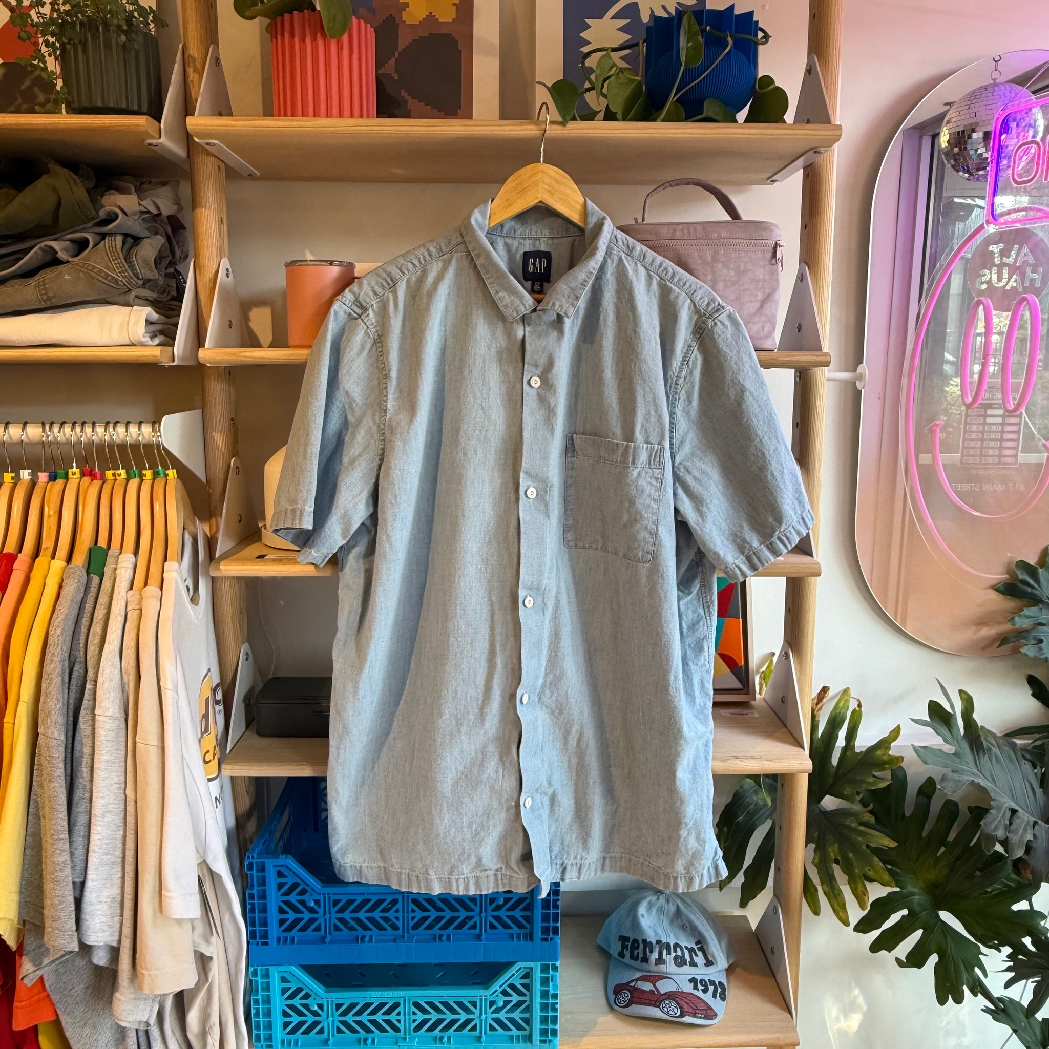 Denim Button Up | XL