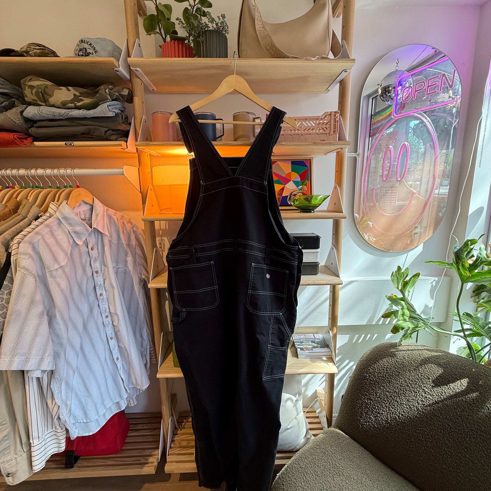 Dickie's Black Overalls | XL