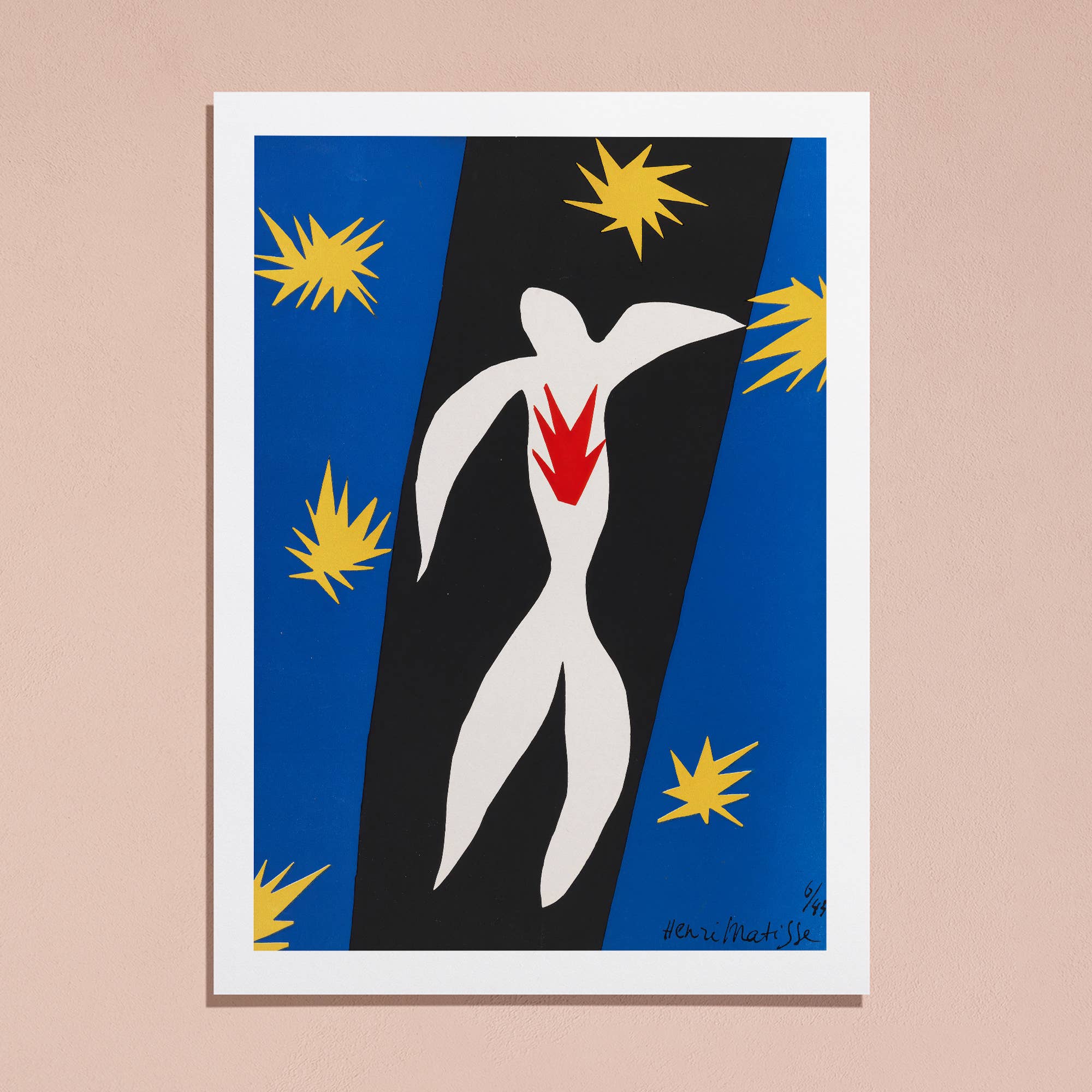 La Chute d'Icare 1943 | Henri Matisse