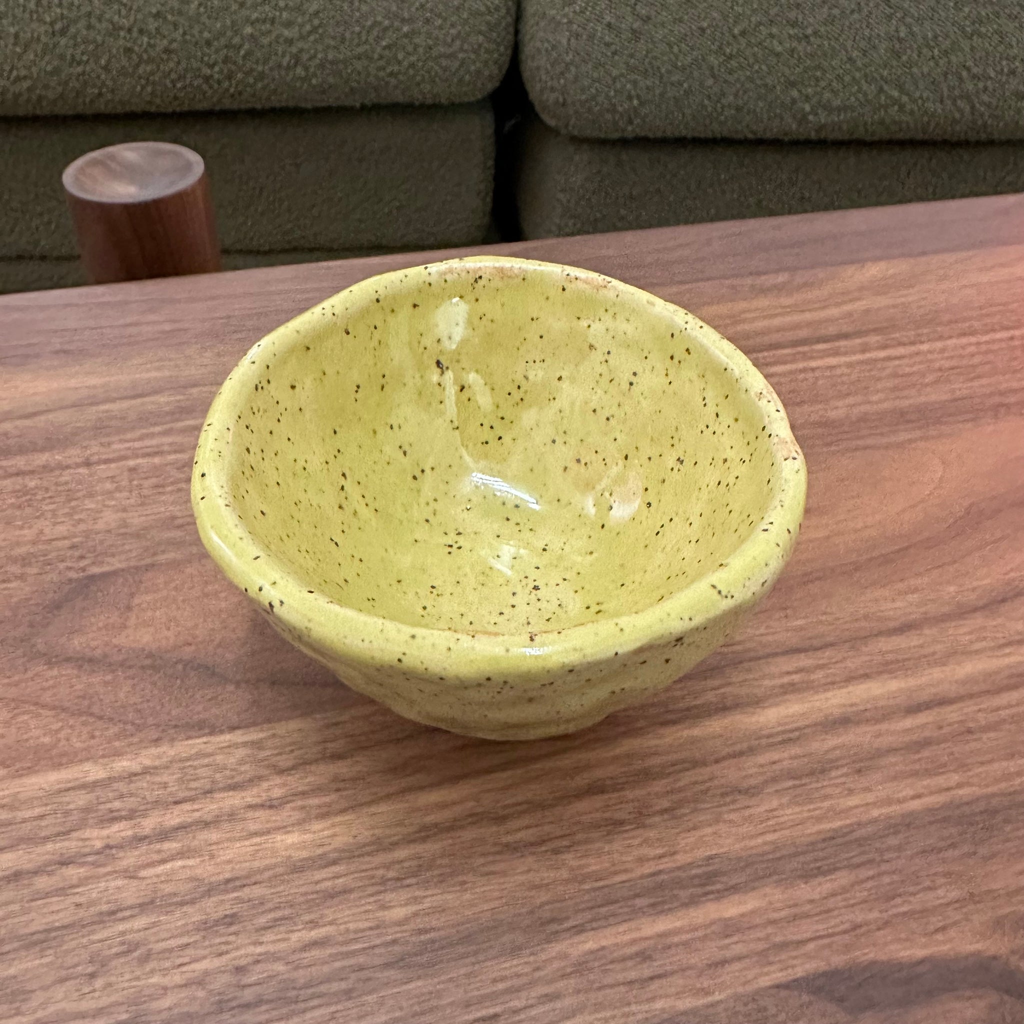 Green Speckle Bowl | Lucky Lucky