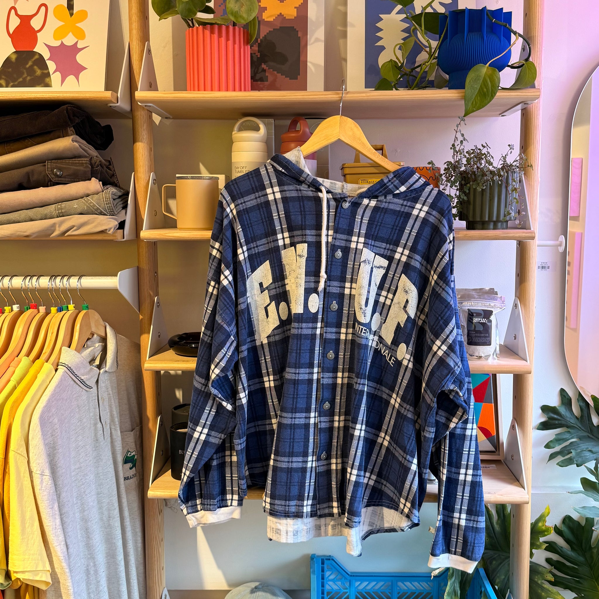 E.N.U.F. Plaid Hoodie | L