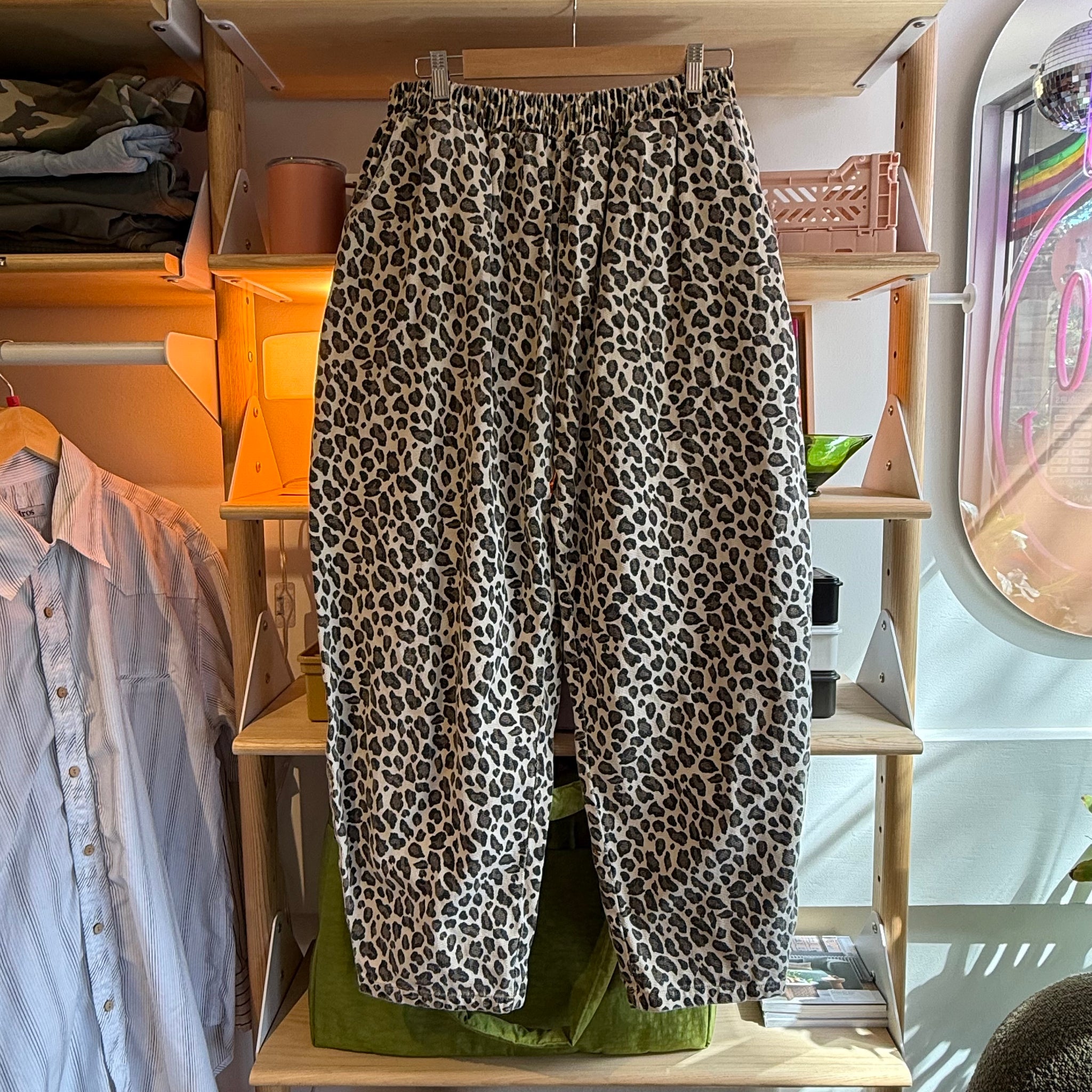 Cheetah Barrel Pants | XL