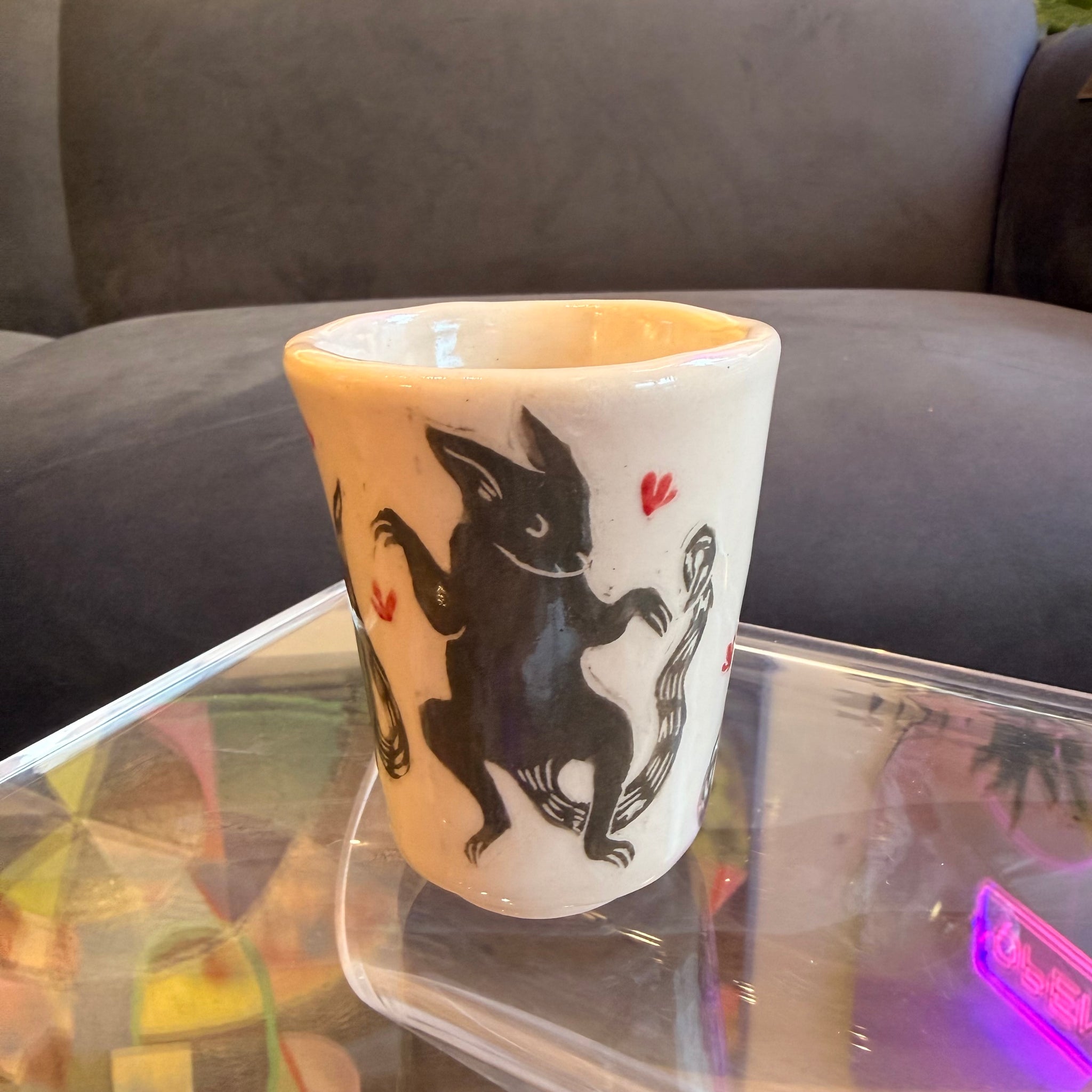 Dancing Rats and Cats Tumbler | Bad Mood Design