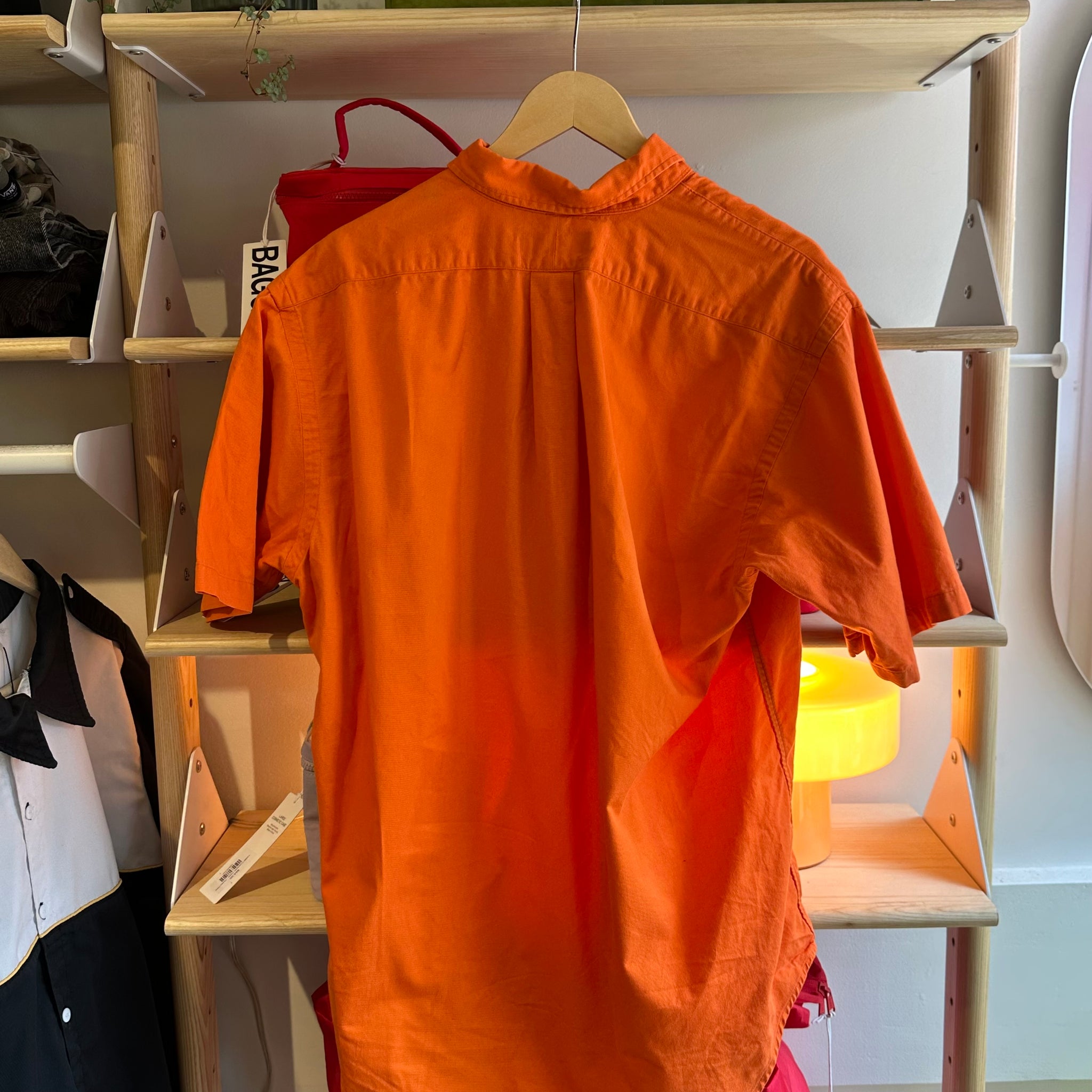 Orange Button Up | M