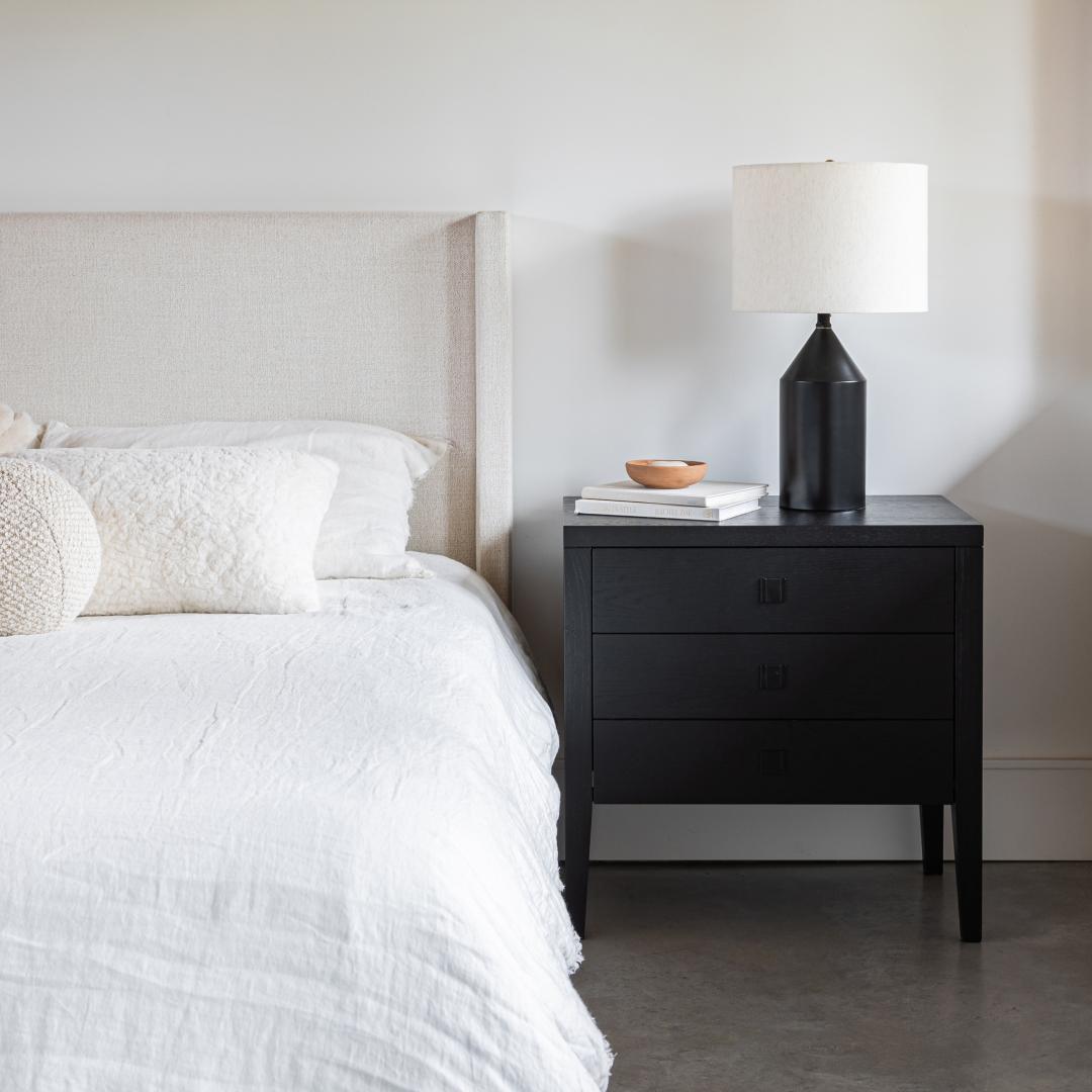 Josie Queen Storage Bed - Cream