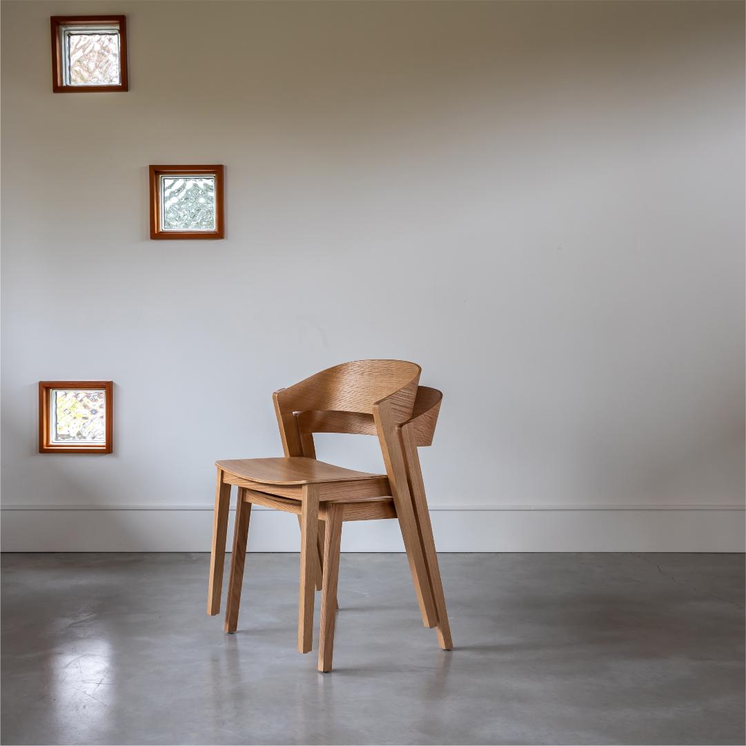 Astrid Stackable Chair - Natural