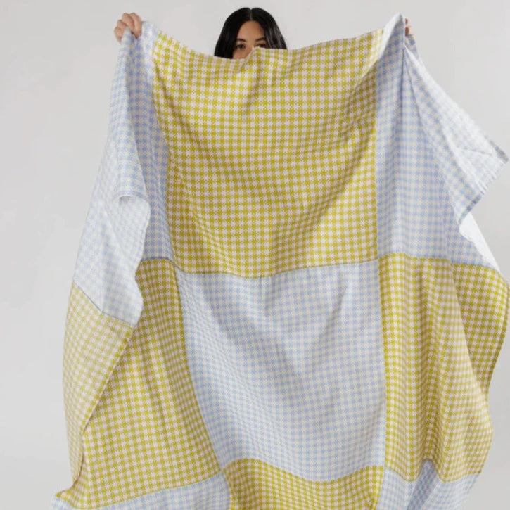 Giant Reusable Cloth - Pastel Pixel Gingham