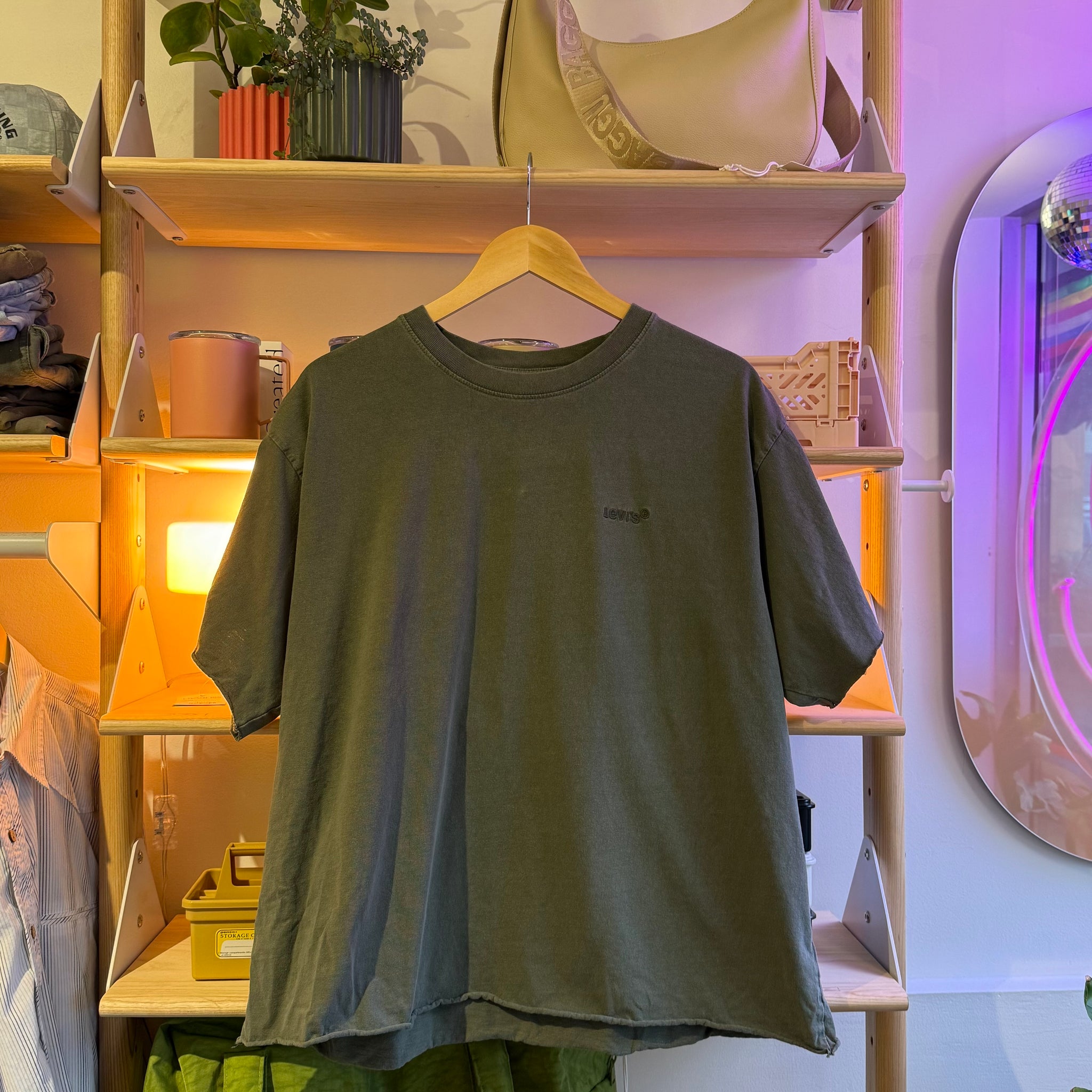 Khaki Green Tee | XL