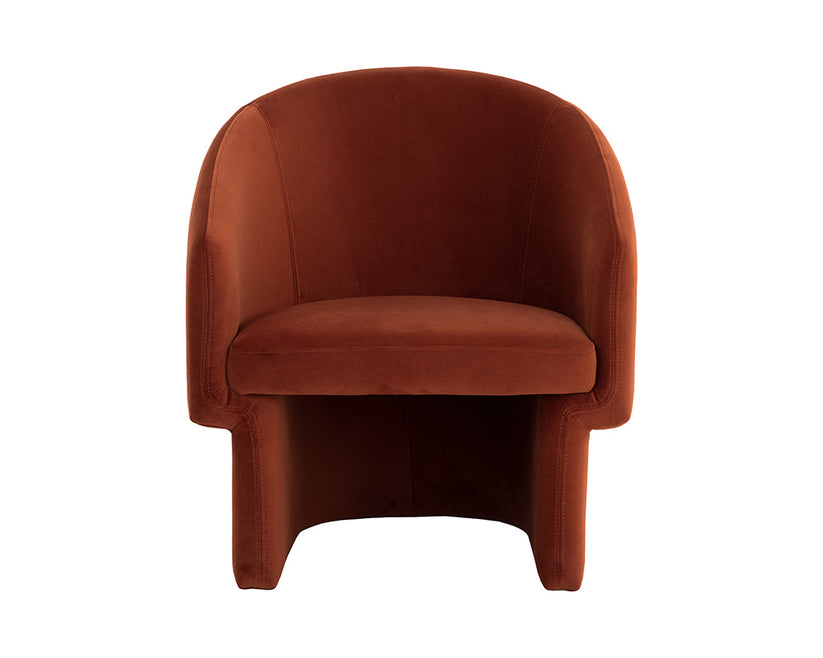 Lauryn Lounge Chair- Meg Rust