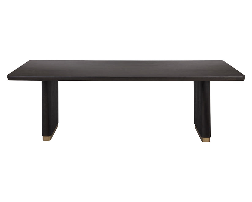 Kalla Dining Table - Charcoal