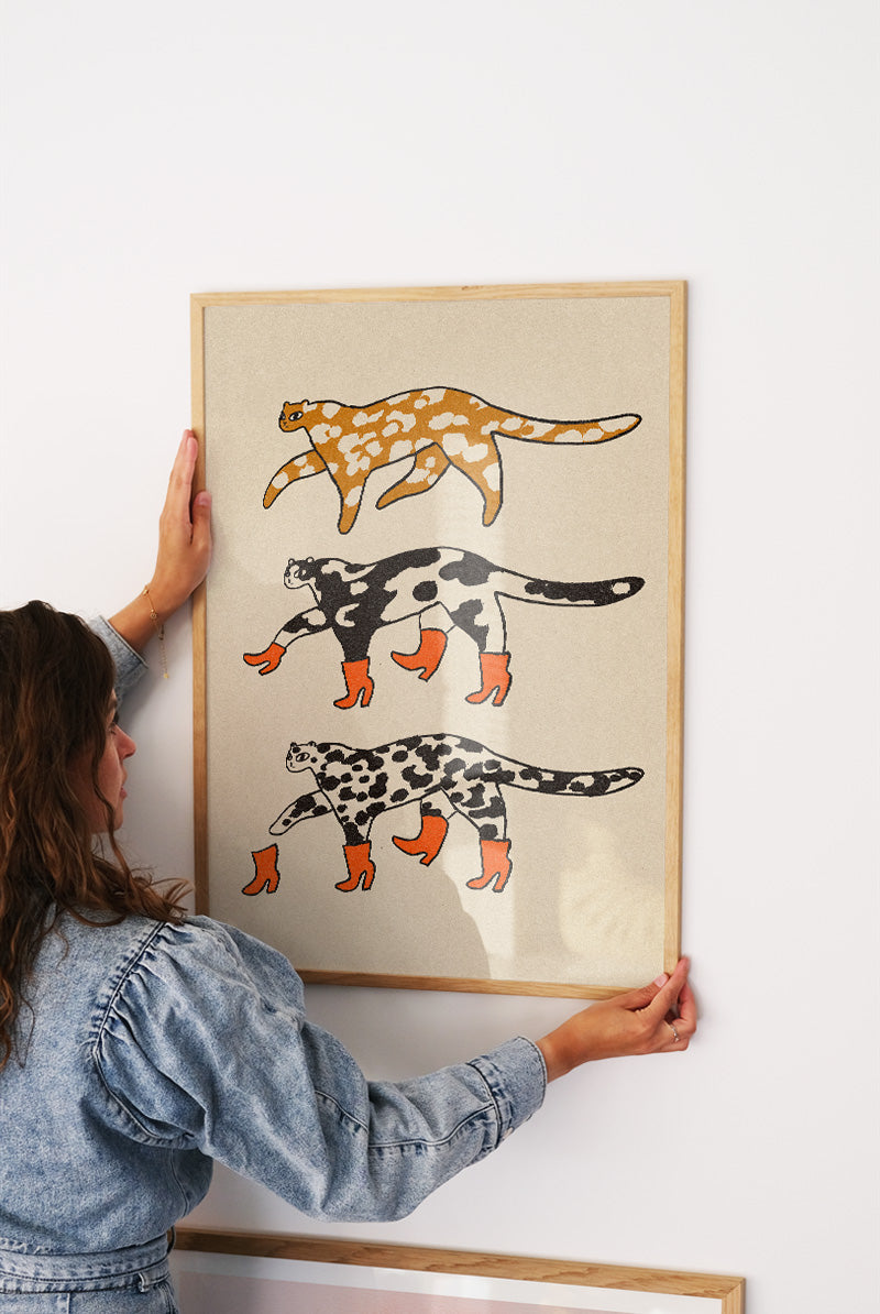 Leopard Boots | Enikő Eged