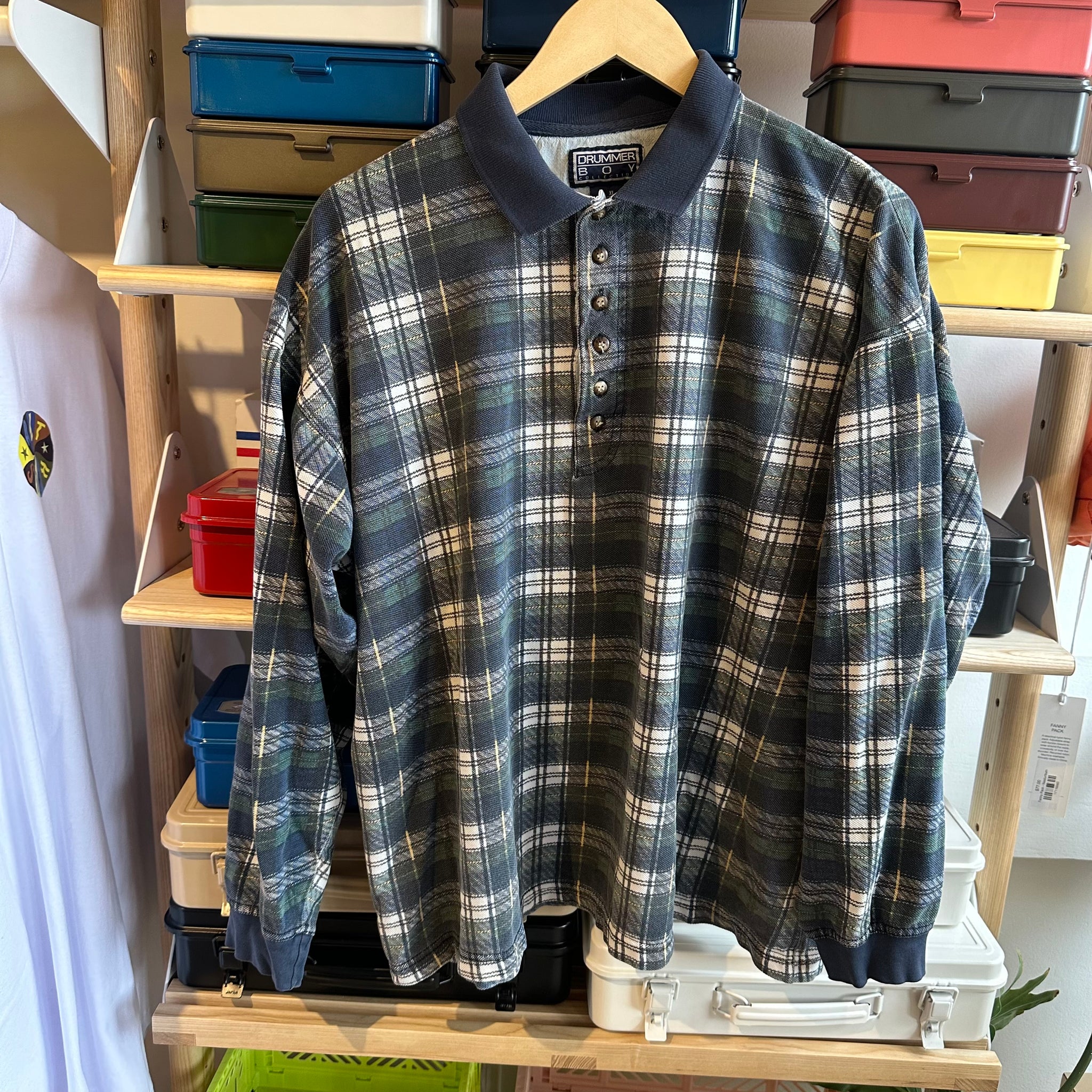 Plaid Long Sleeve | XL