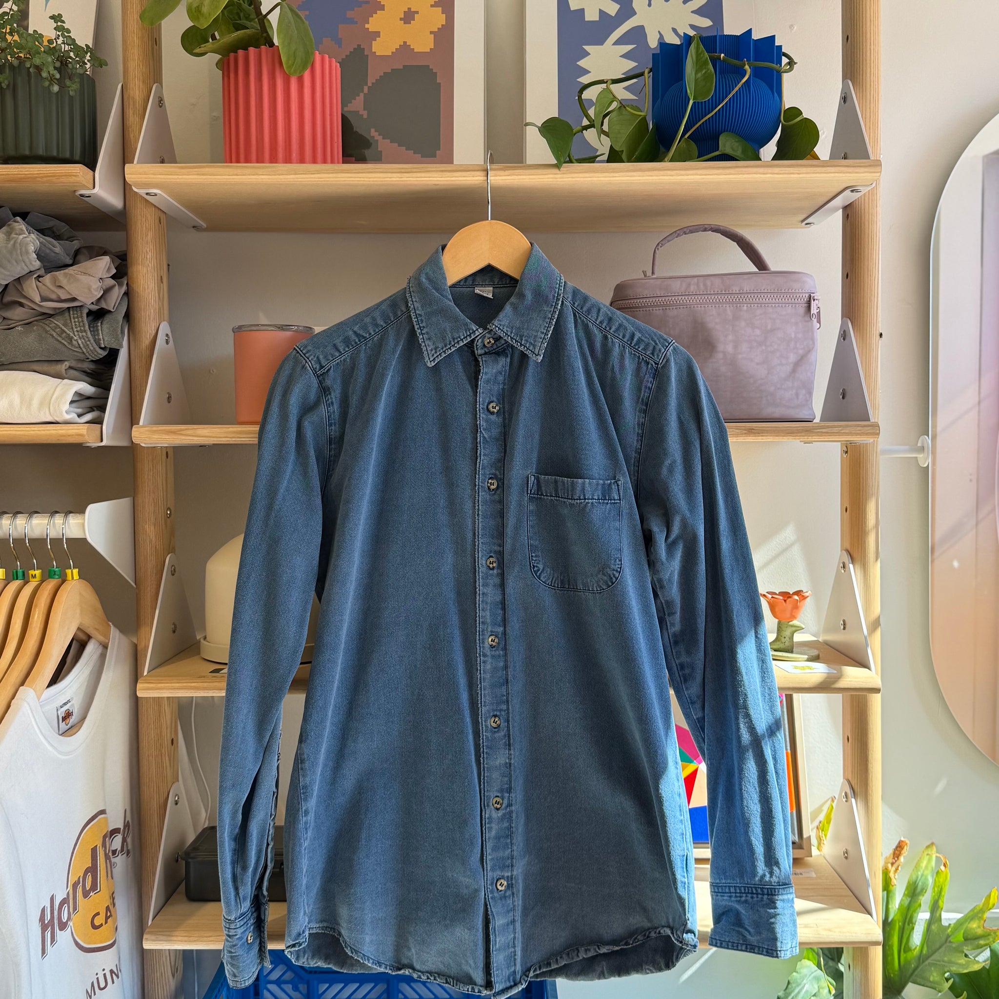 Denim Button Up | XS