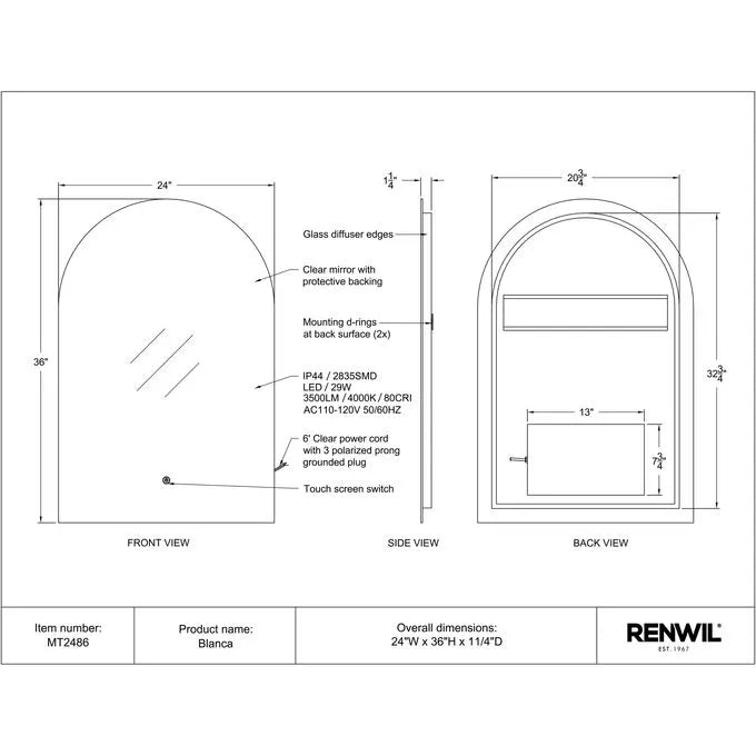 Blanca Mirror