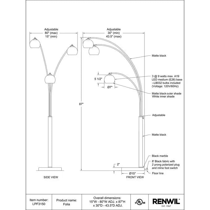 Folia Floor Lamp