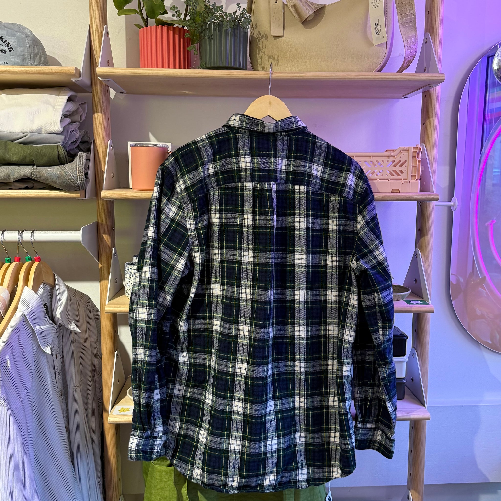 L.L. Bean Plaid Button Up | L