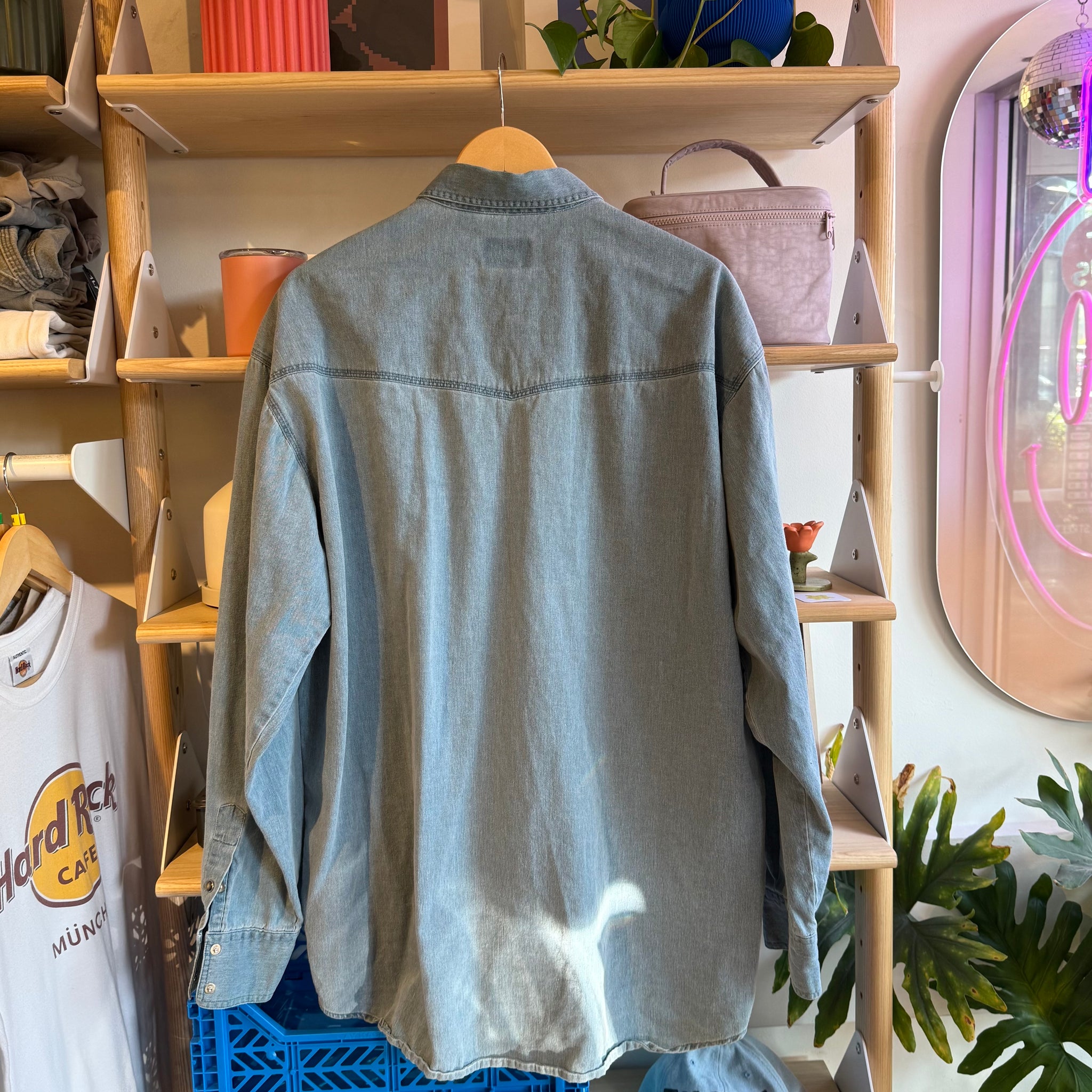 Denim Button Up | XL