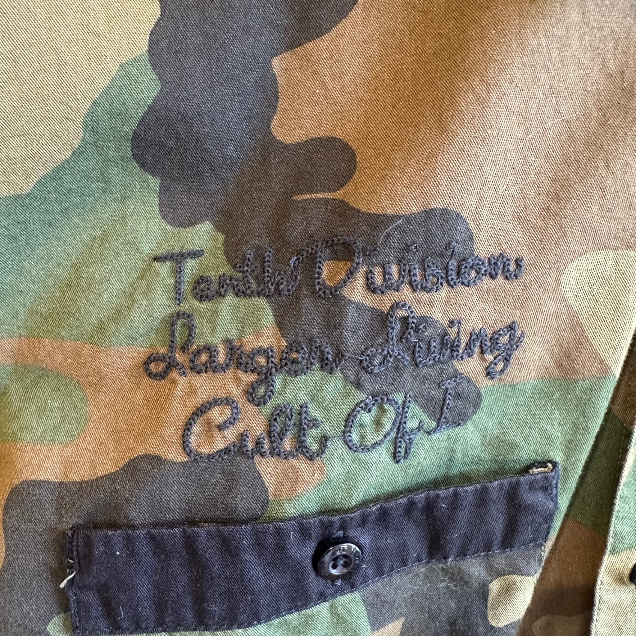 Camo Button Up | L