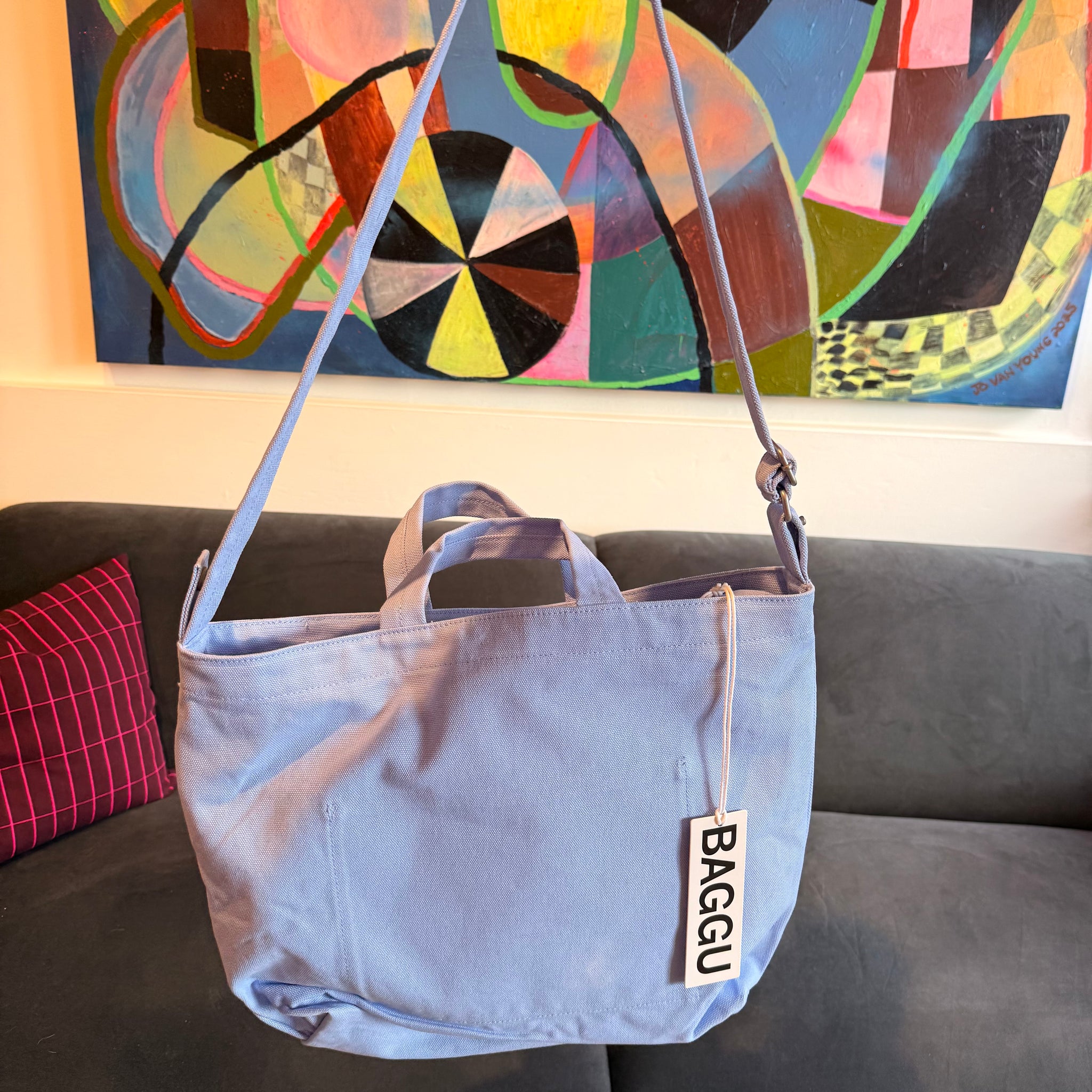 Alt Haus Speed Duck Bag | Periwinkle with Black