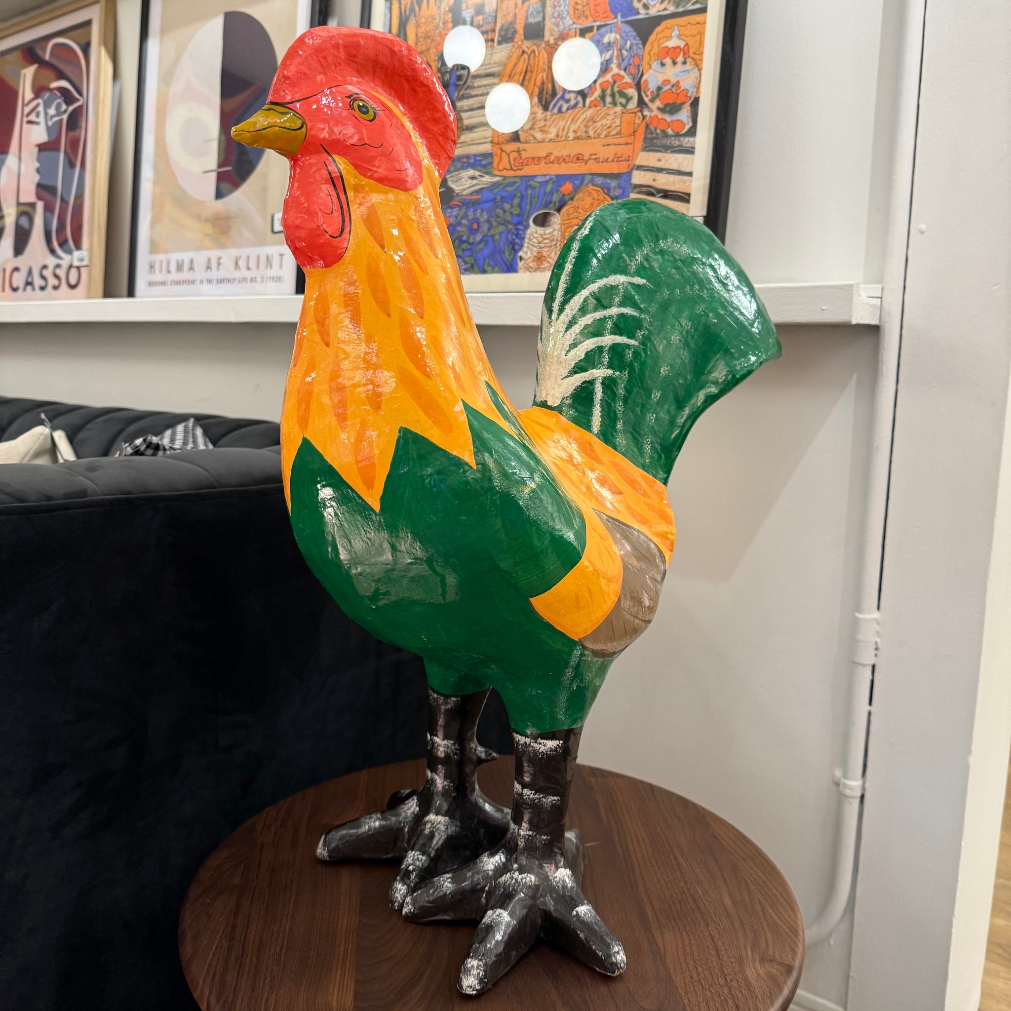 Paper Mache Rooster