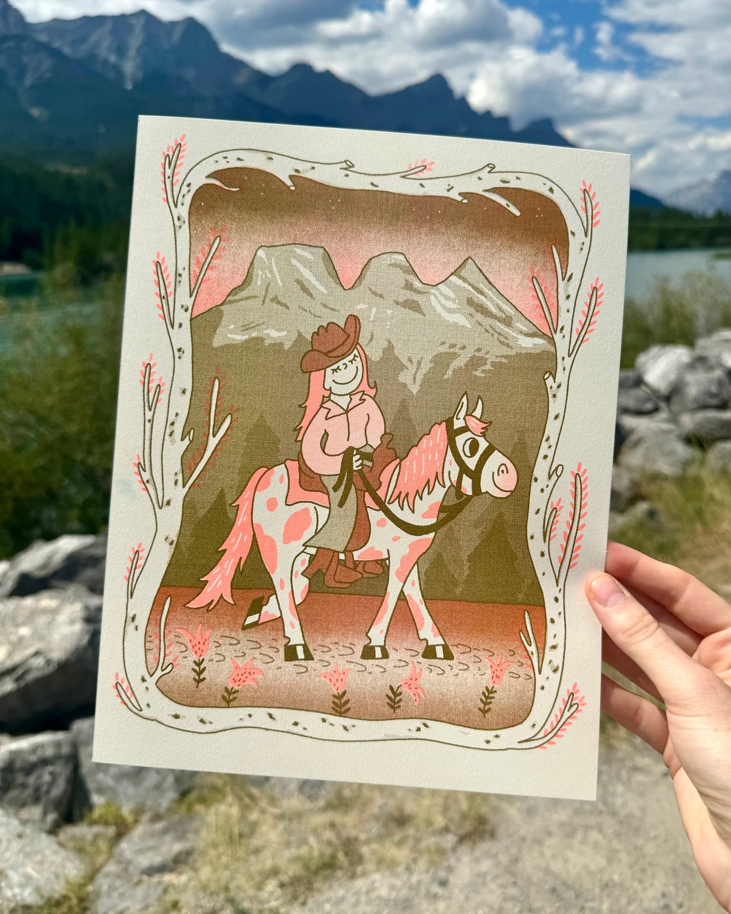 Canmore Cowgirl Print | Amery Sandford