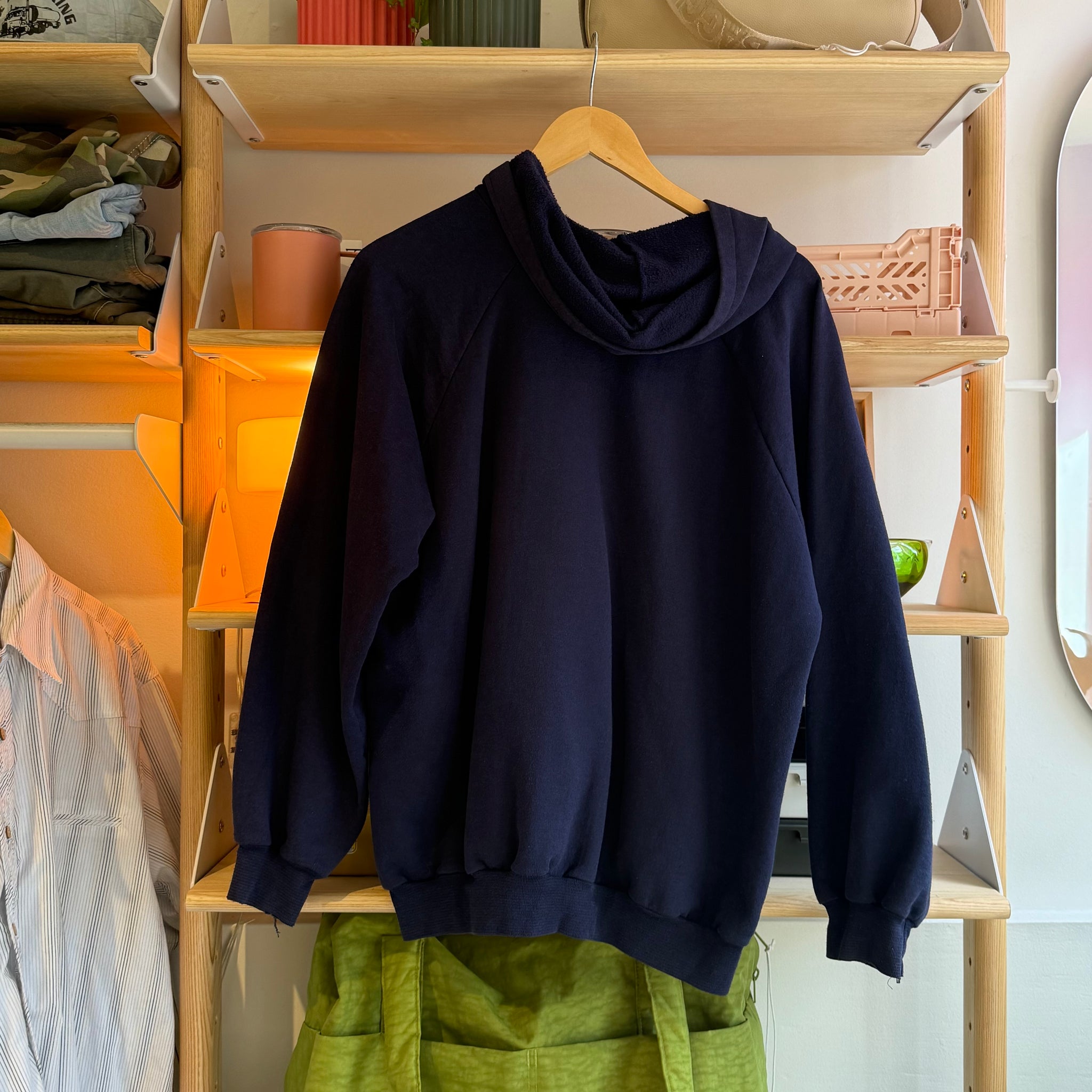 Sears Navy Zip Up Hoodie | M