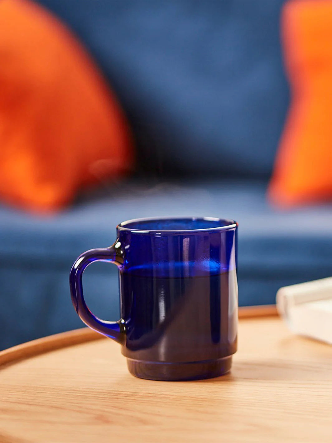 DURALEX Versailles Sapphire Glass Mug (260ml/8.8oz)