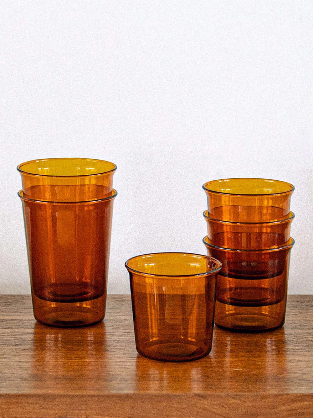 Kinto Cast Amber 15oz Glass