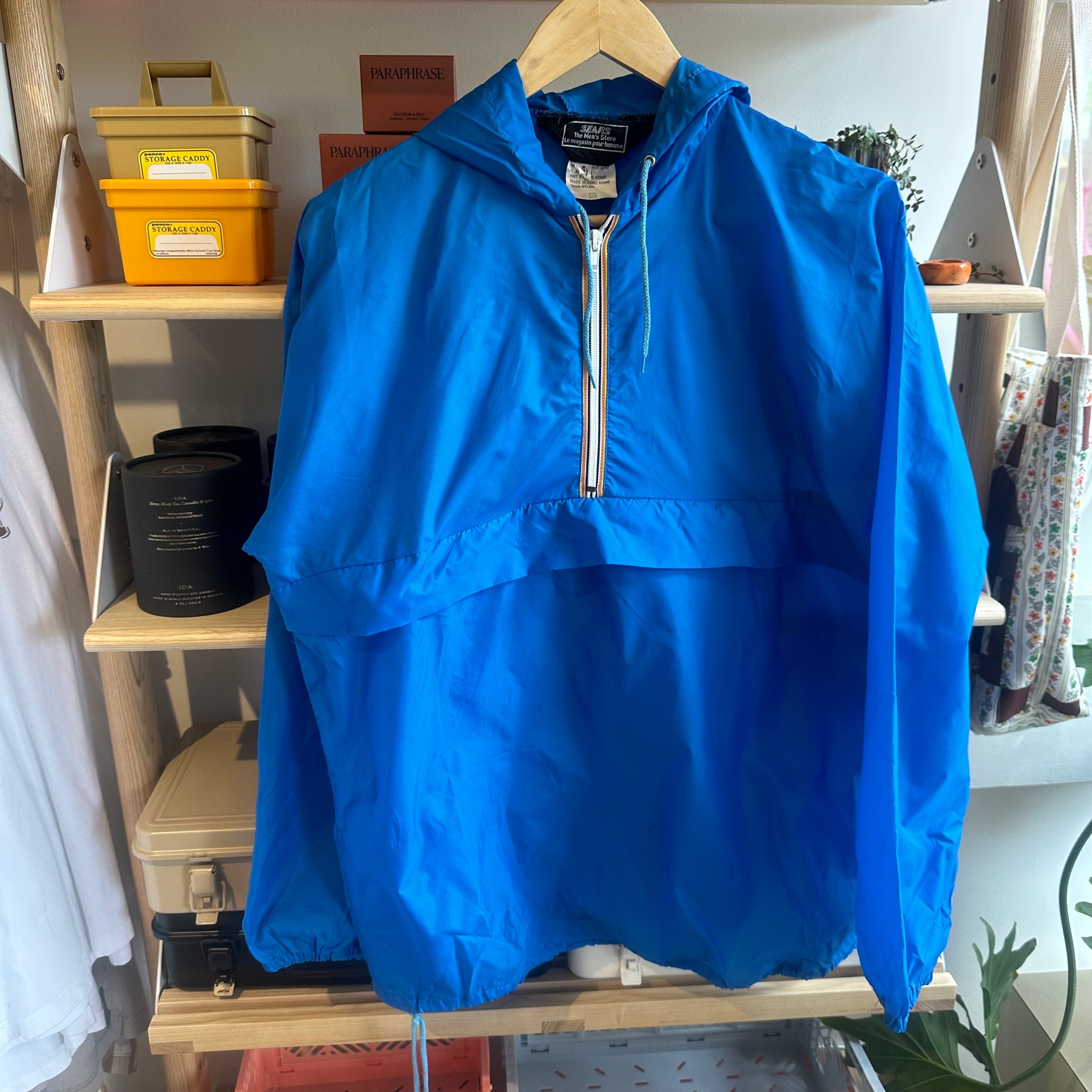 Blue Sears Windbreaker | S