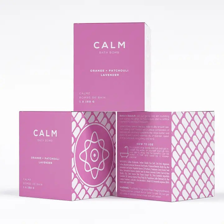Bare Skin Bar Bath Bomb | CALM