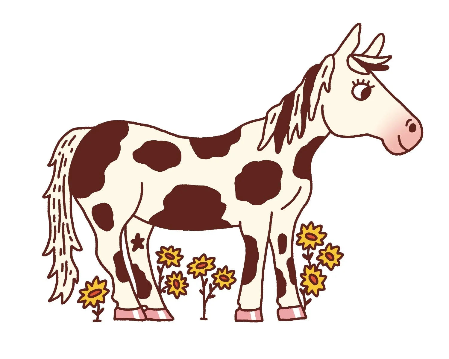 Happy Horse Sticker | Amery Sandford
