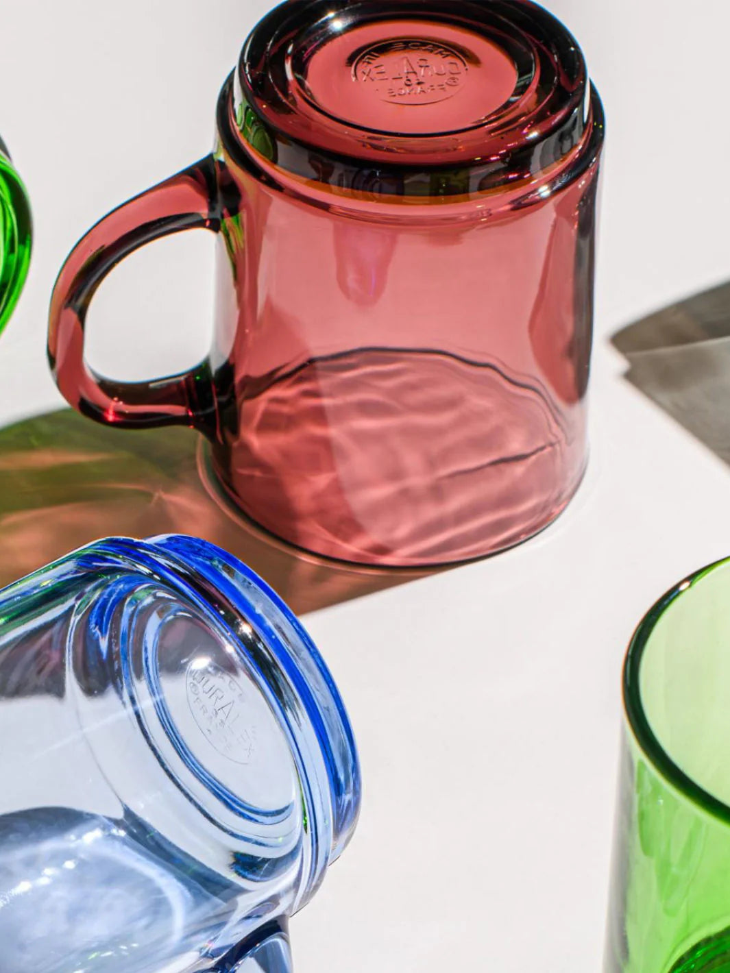 DURALEX Versailles Grey Glass Mug (260ml/8.8oz)