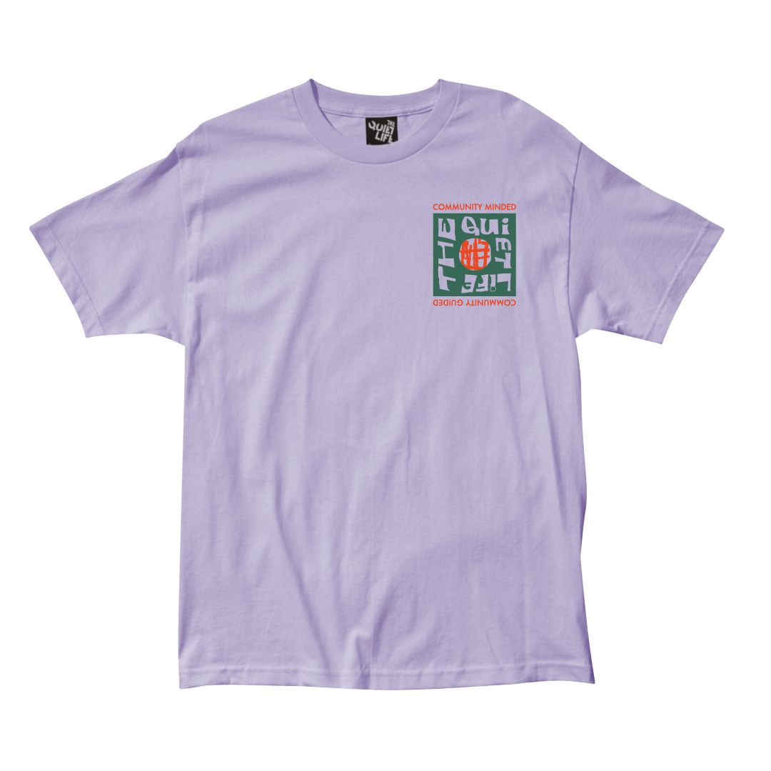 Community Minded Tee- Lavender