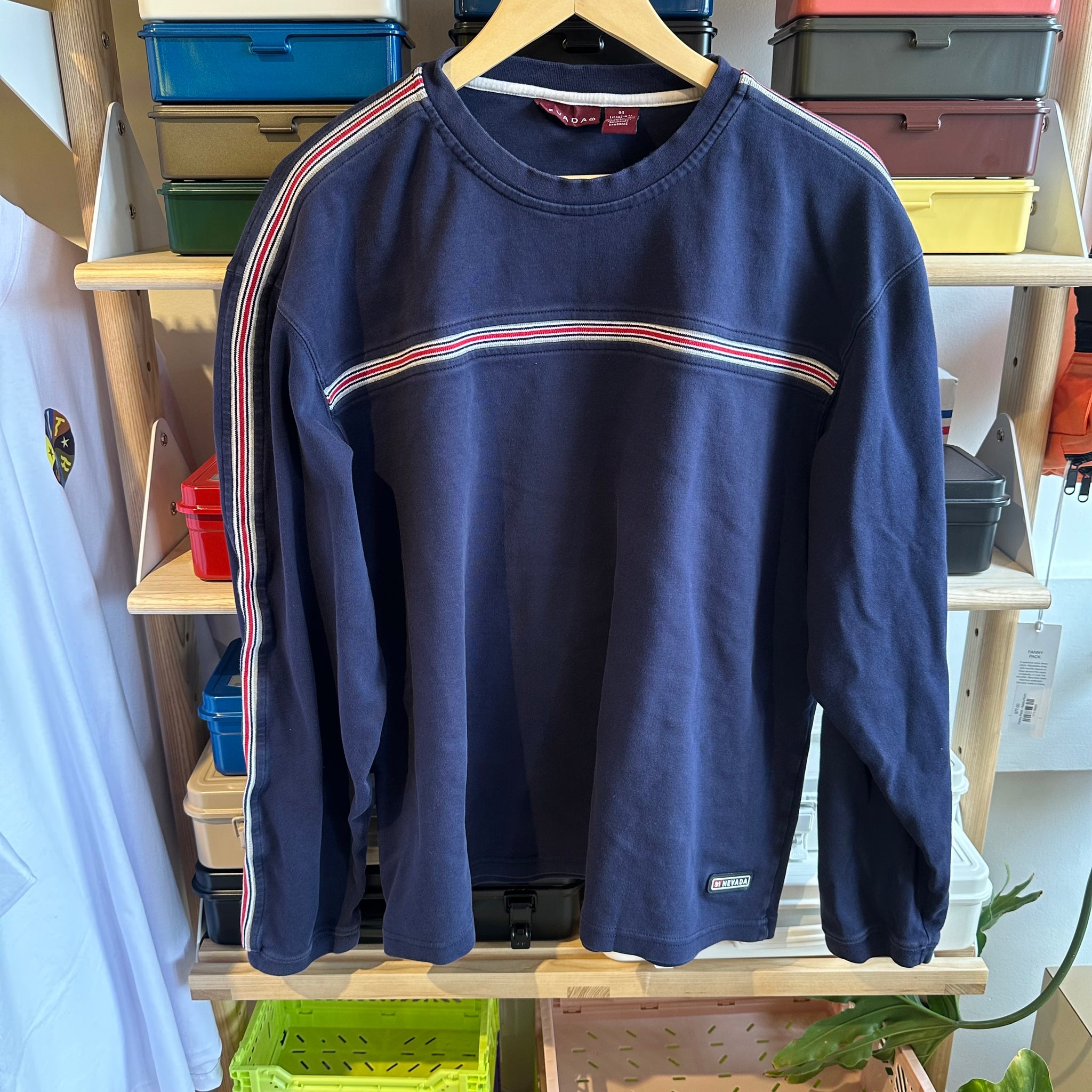 Stripe Long Sleeve Tee | L