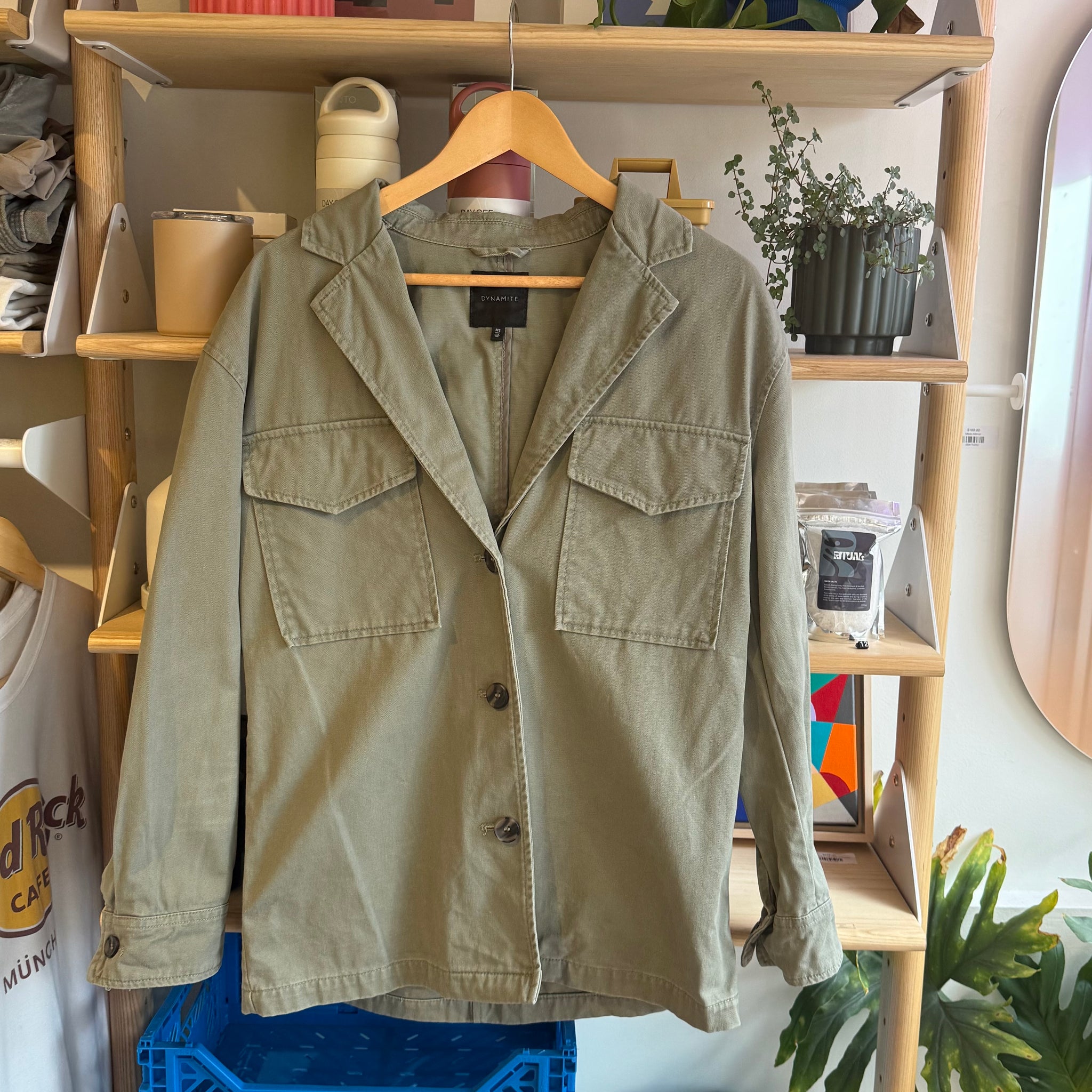 Khaki Blazer | S