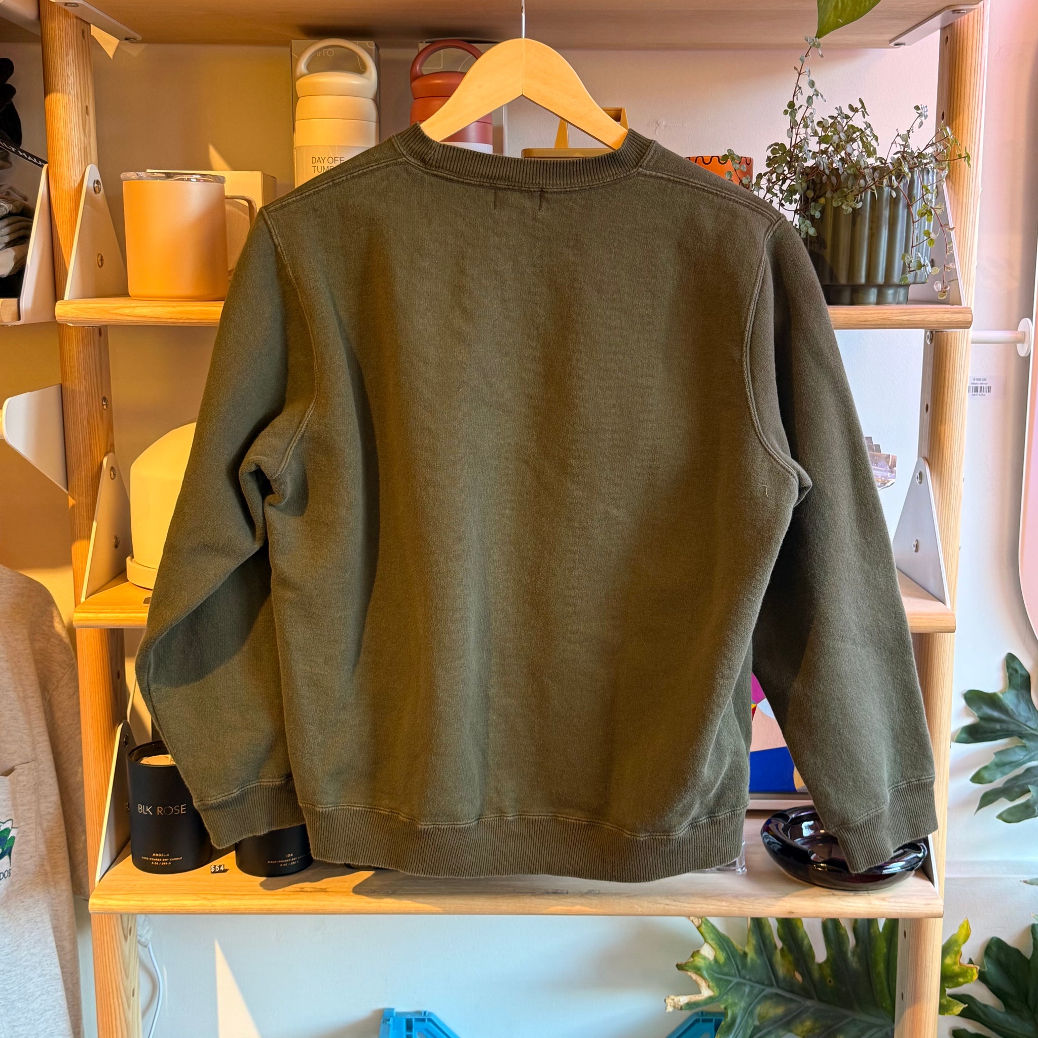 B.U.M. Green Crewneck | S